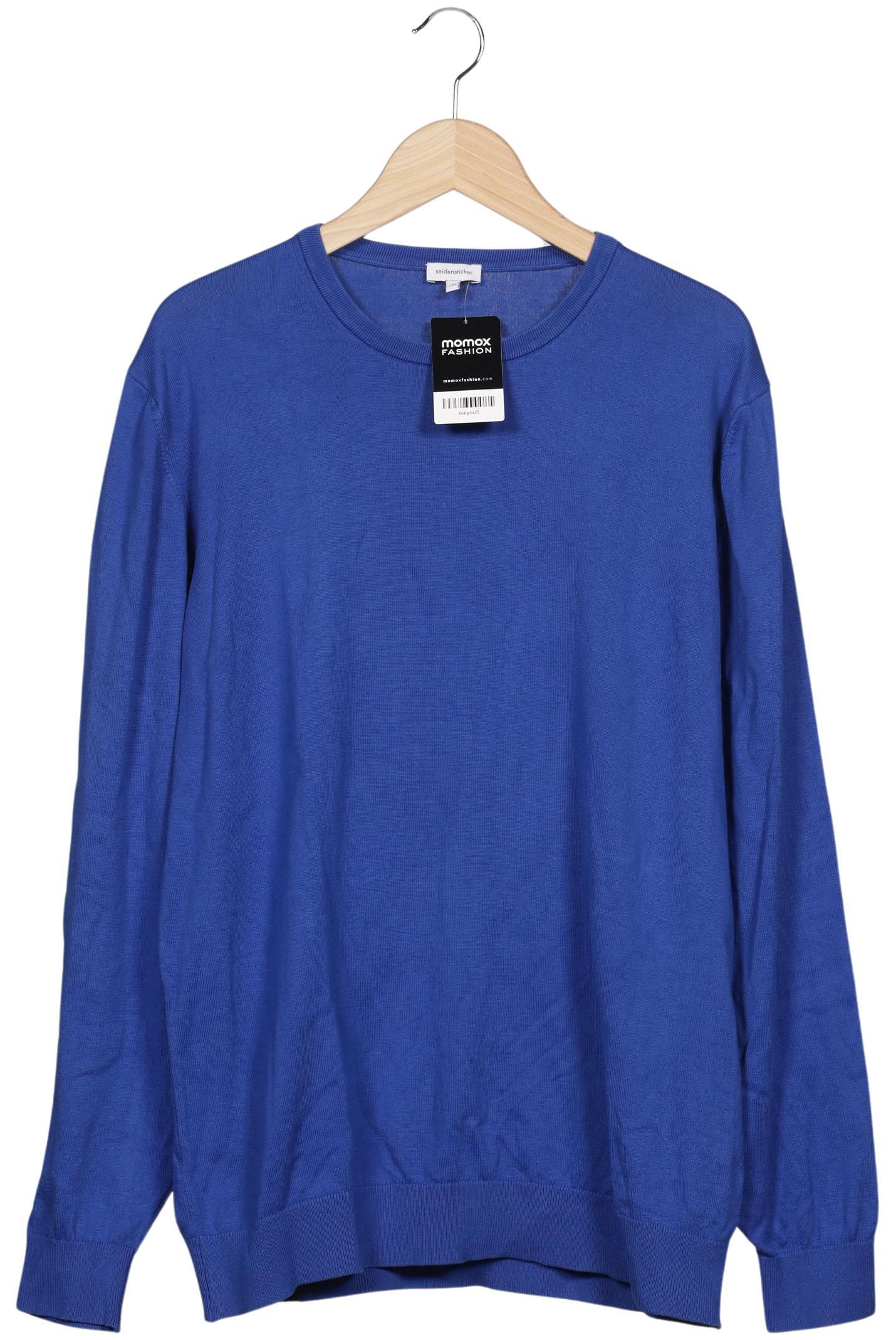 Thumbnail - Seidensticker Herren Pullover, blau, Gr. 56