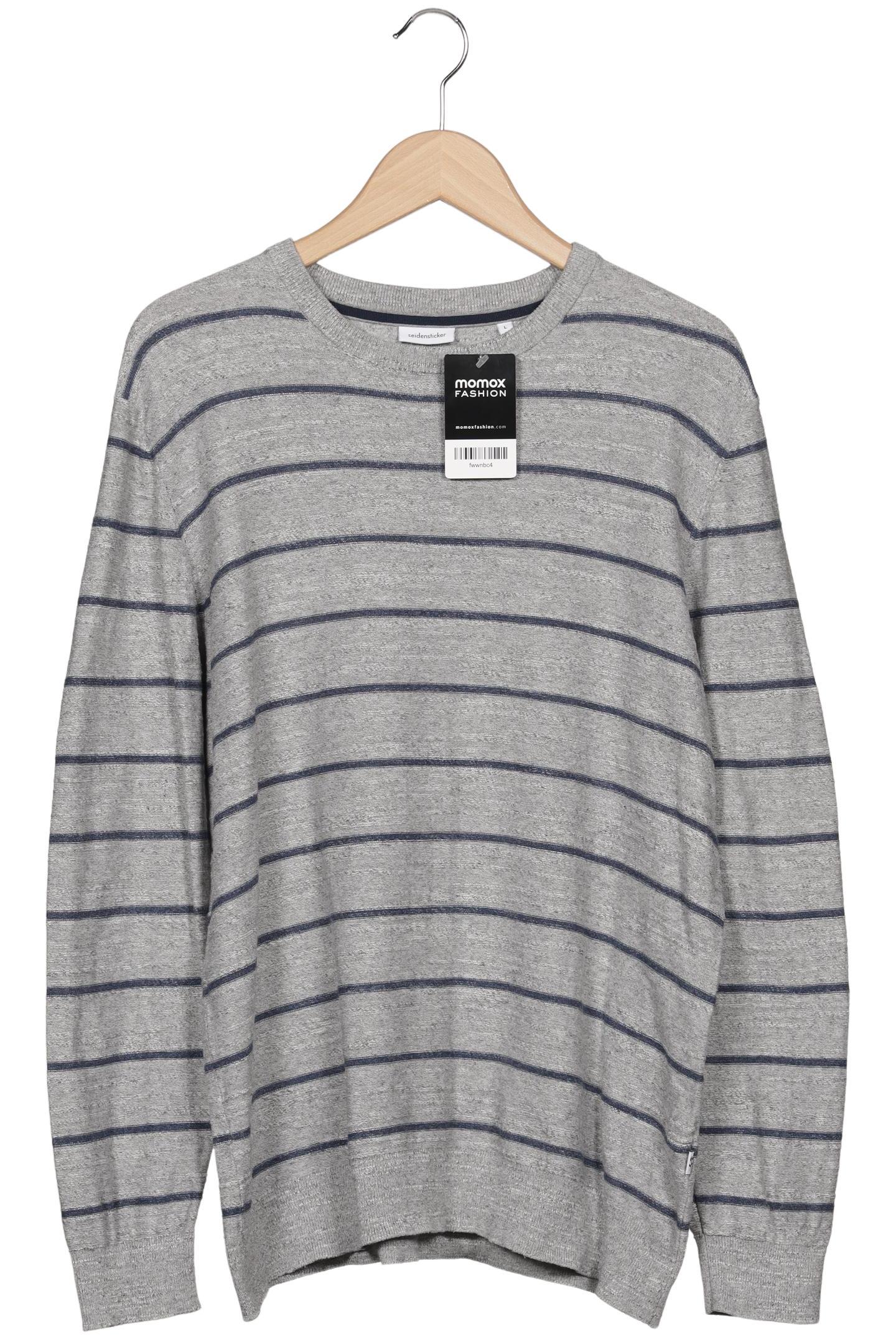 Thumbnail - Seidensticker Herren Pullover, grau, Gr. 52