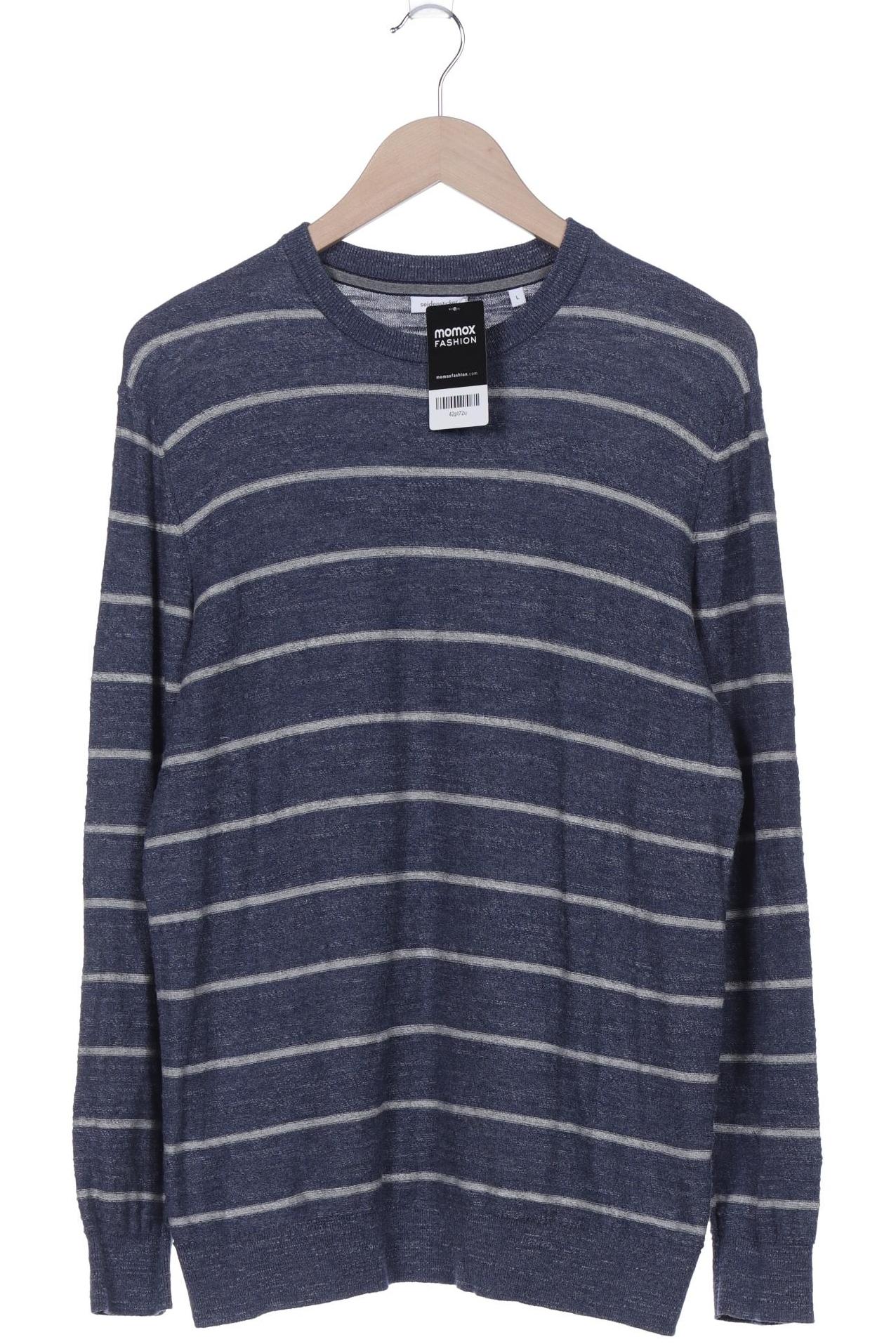 

Seidensticker Herren Pullover, blau, Gr. 52