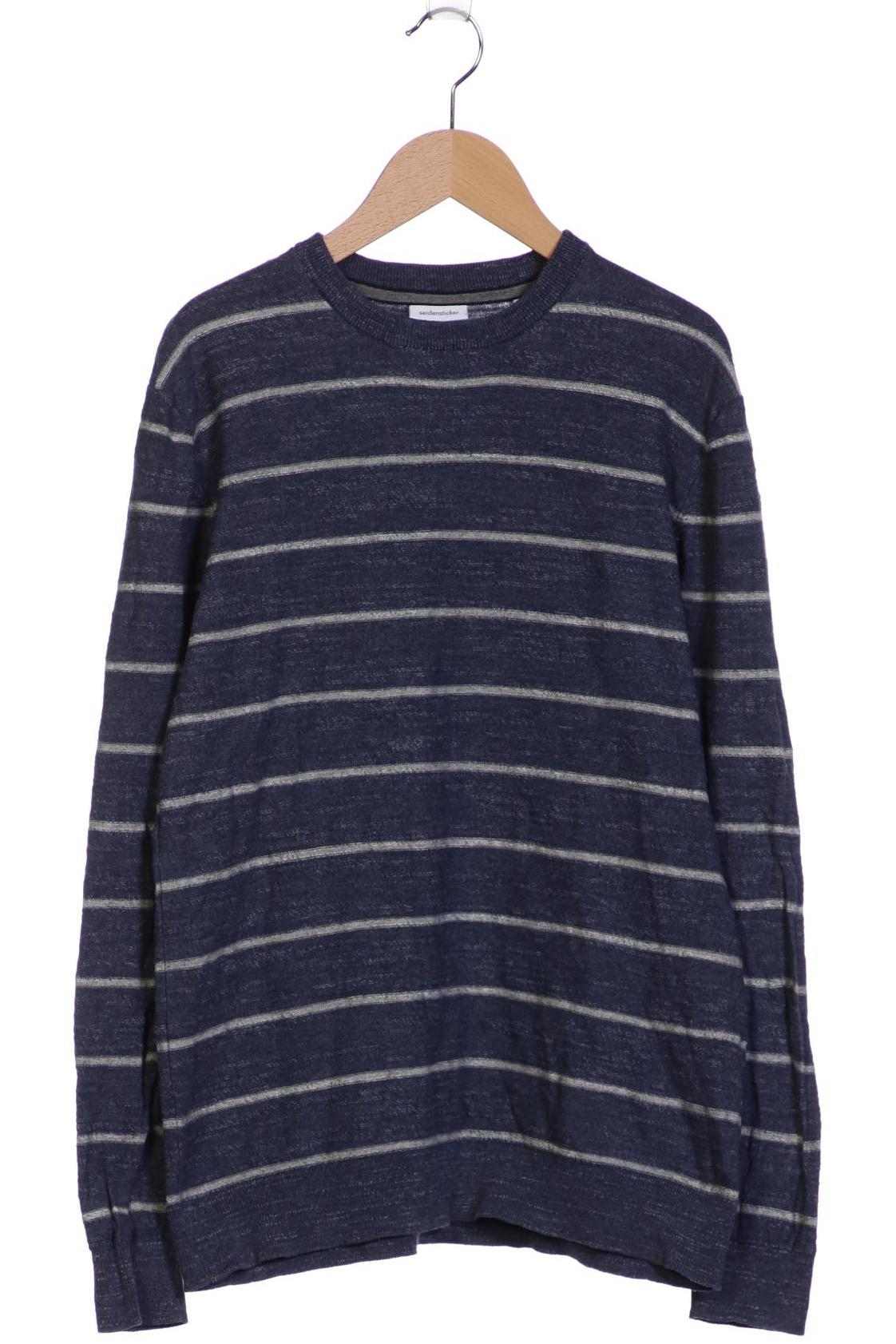 

Seidensticker Herren Pullover, blau, Gr. 48