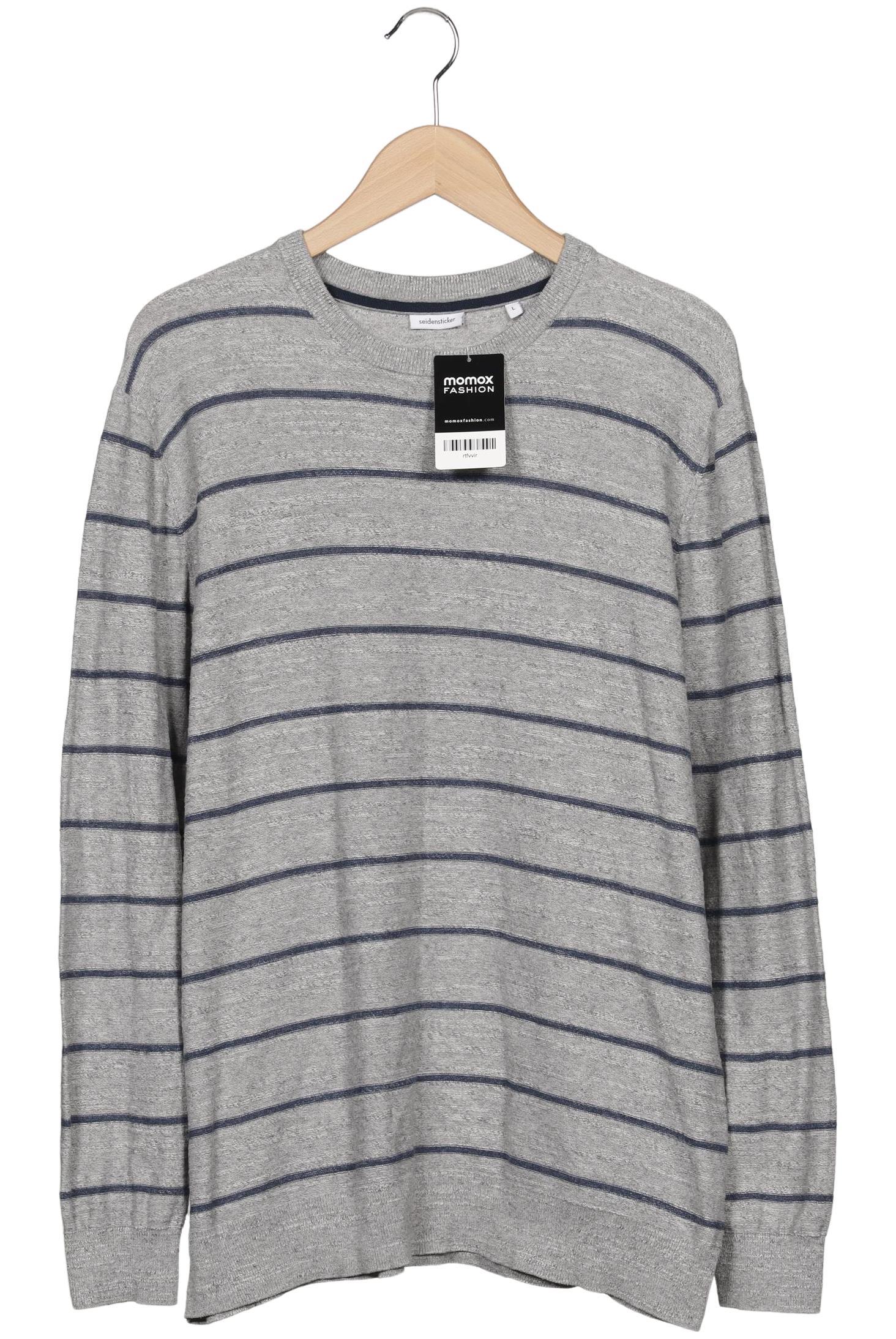 Thumbnail - Seidensticker Herren Pullover, grau, Gr. 52