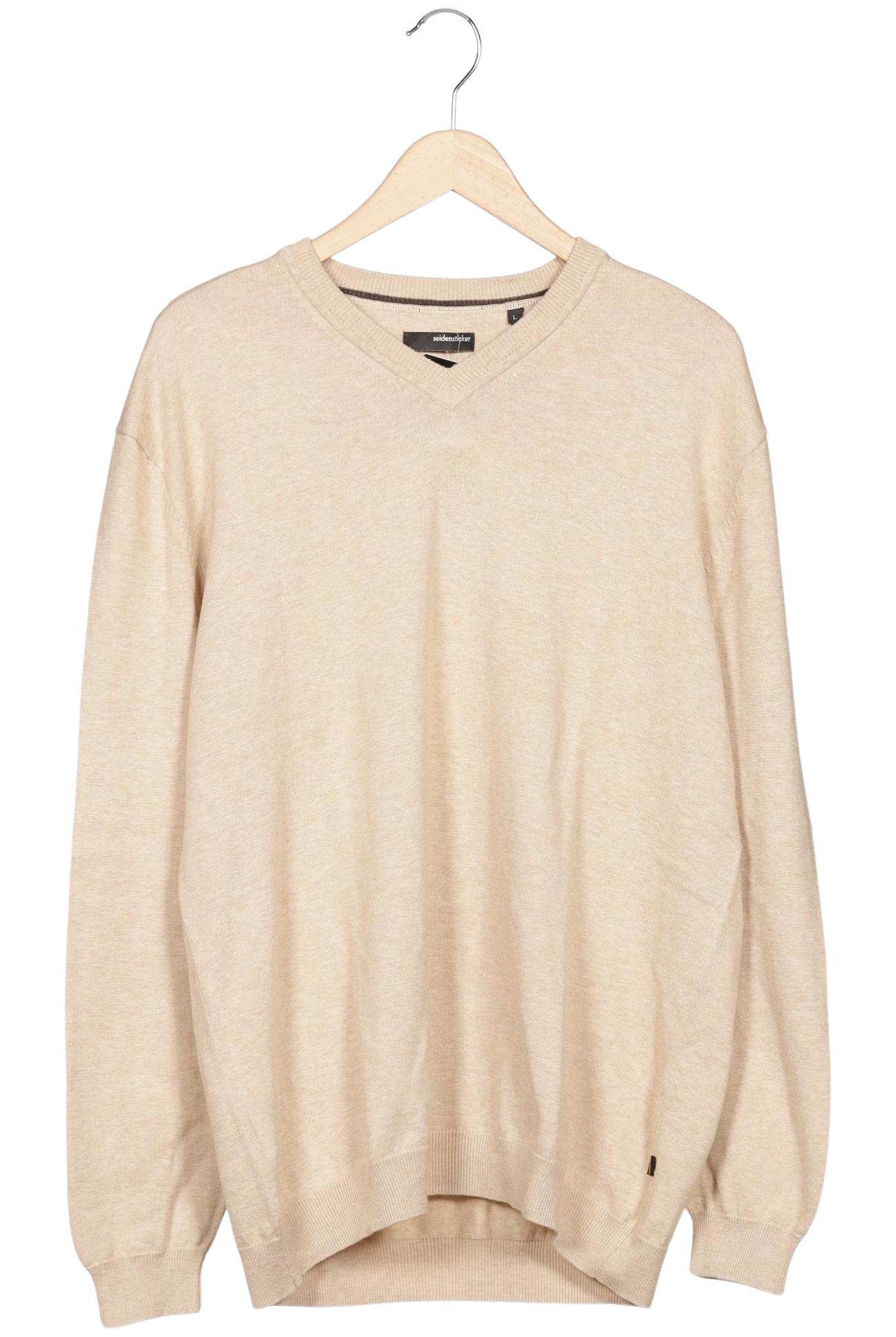 

Seidensticker Herren Pullover, beige, Gr. 52