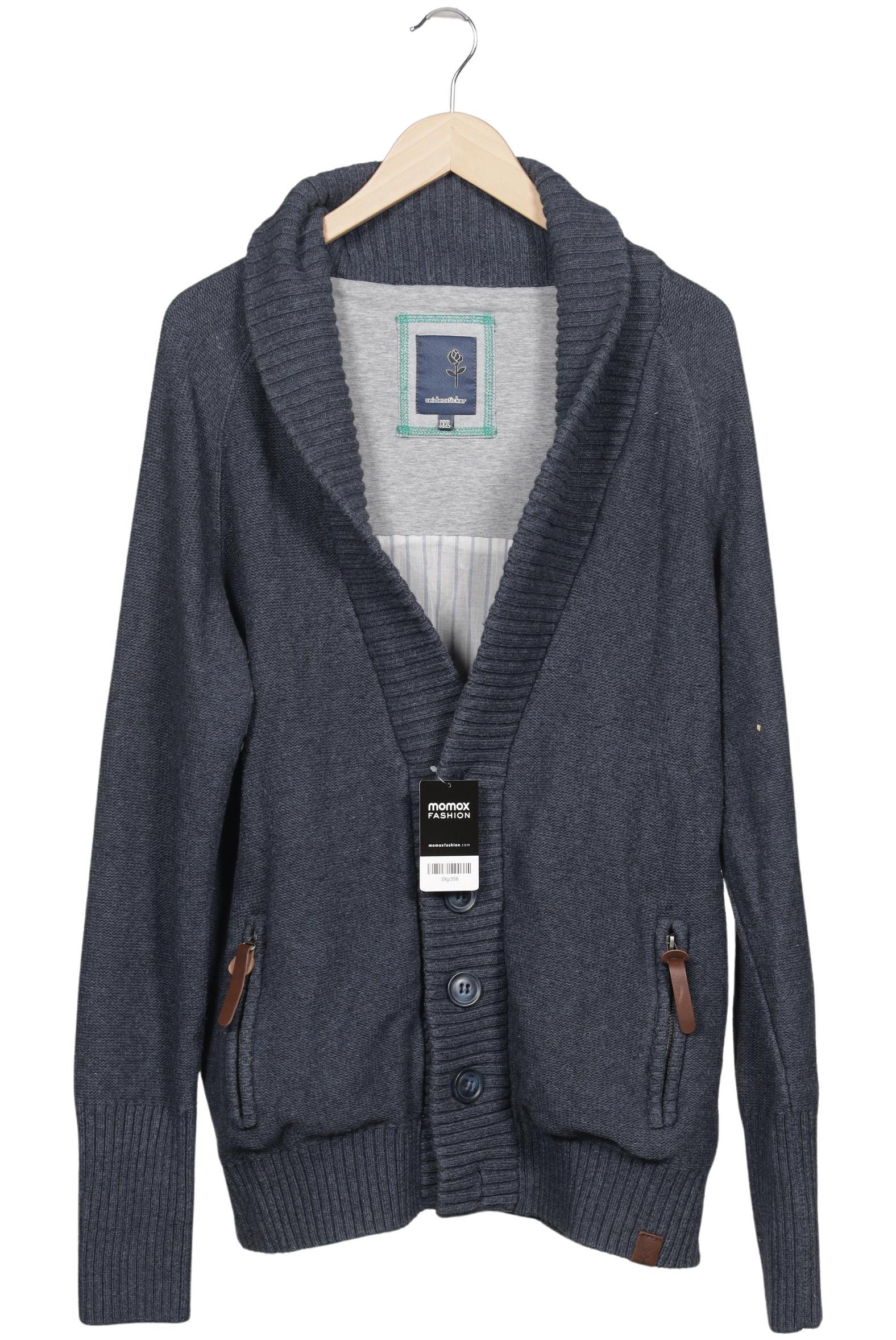 

Seidensticker Herren Strickjacke, marineblau, Gr. 56