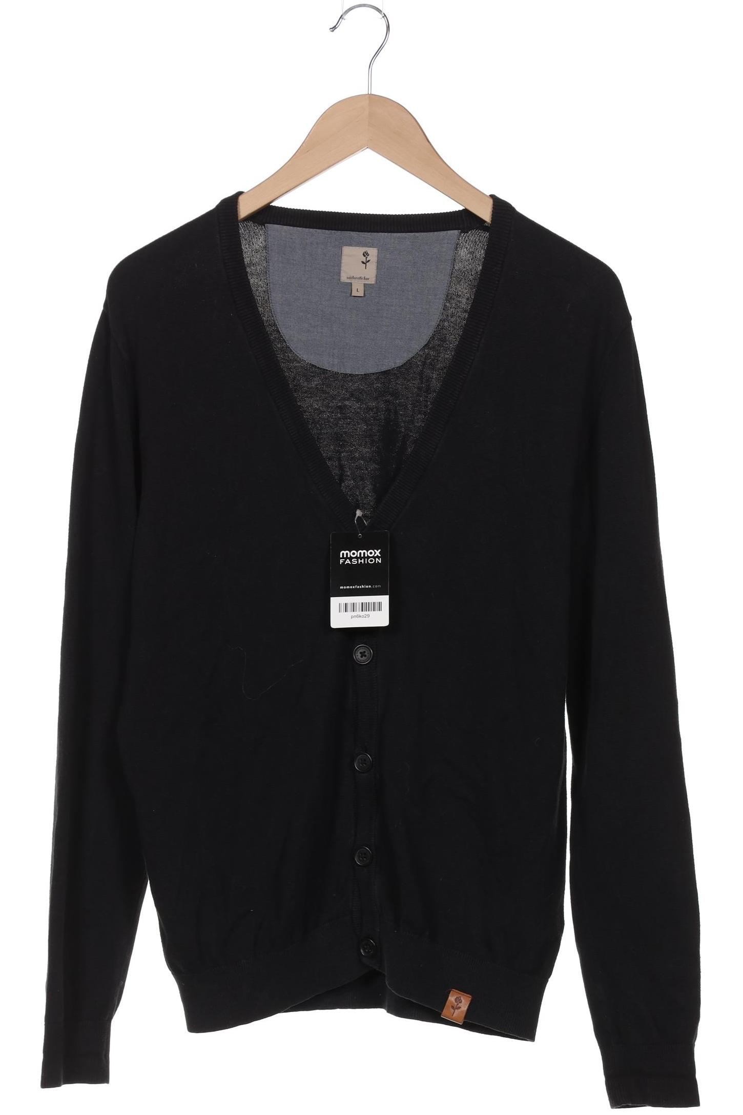 Thumbnail - Seidensticker Herren Strickjacke, schwarz, Gr. 52