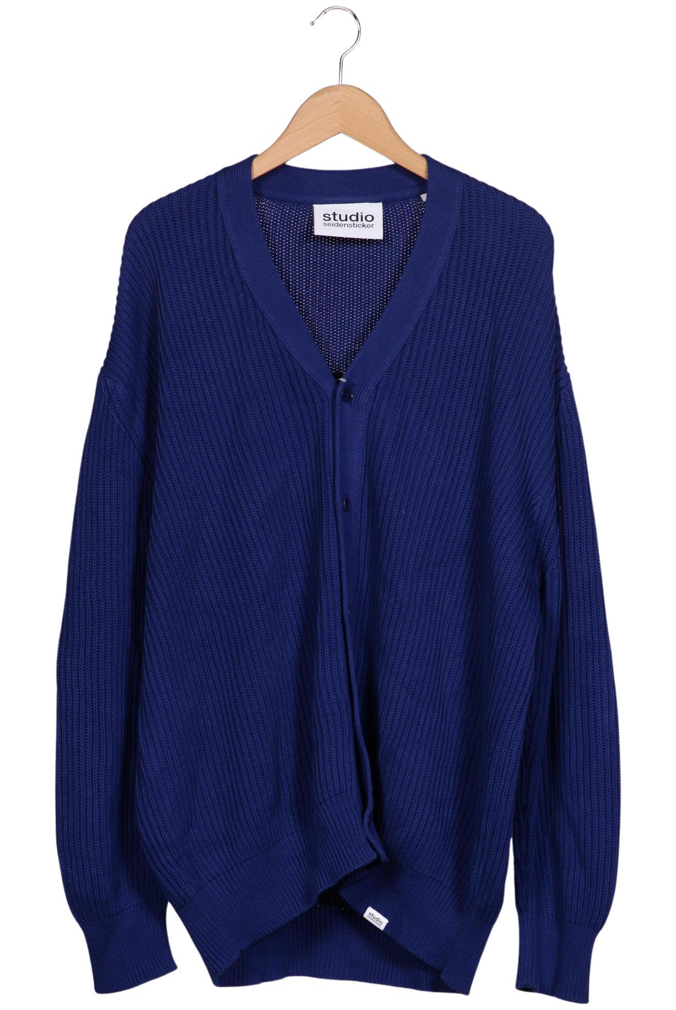 Thumbnail - Seidensticker Herren Strickjacke, marineblau, Gr. 52