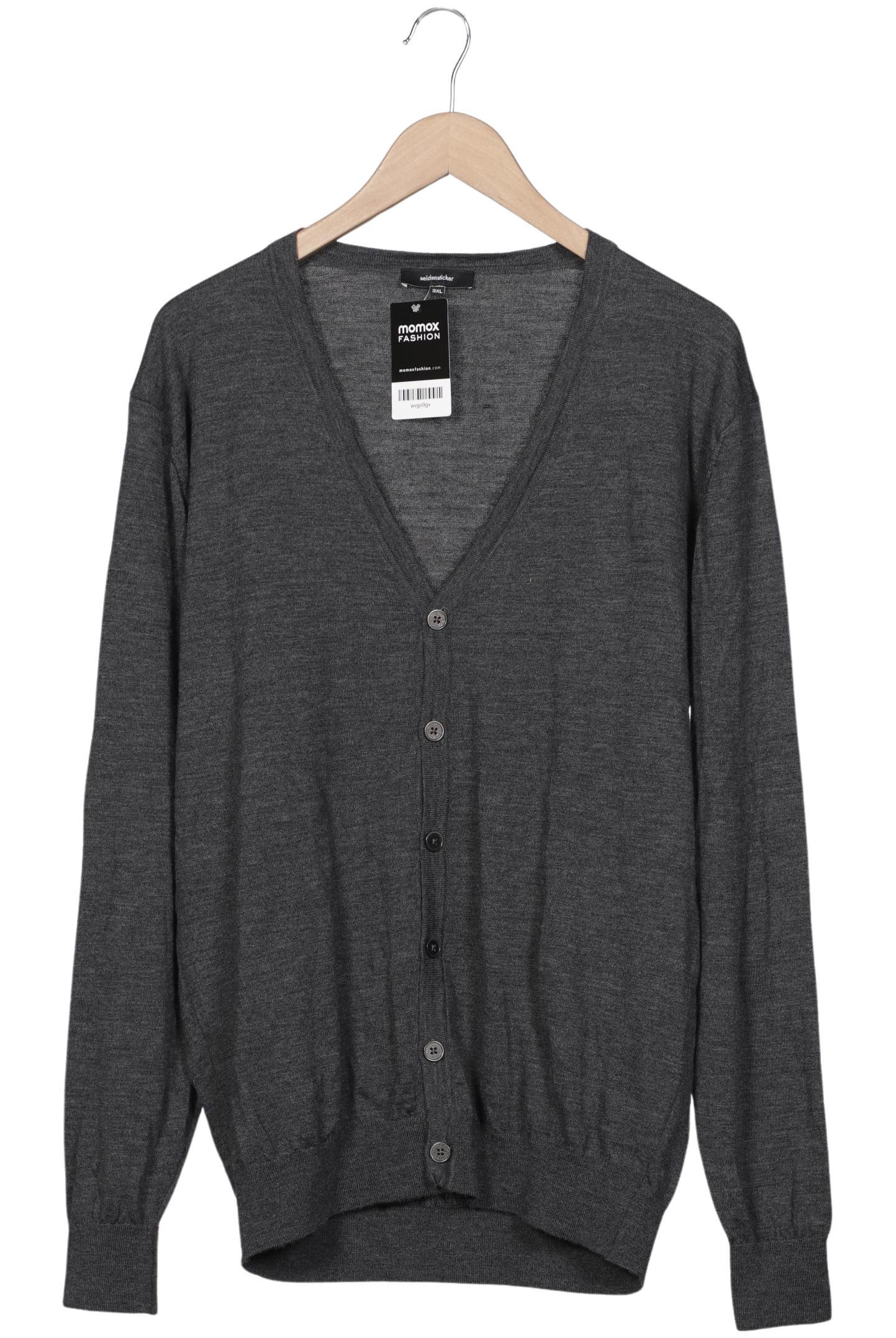 

Seidensticker Herren Strickjacke, grau, Gr. 58