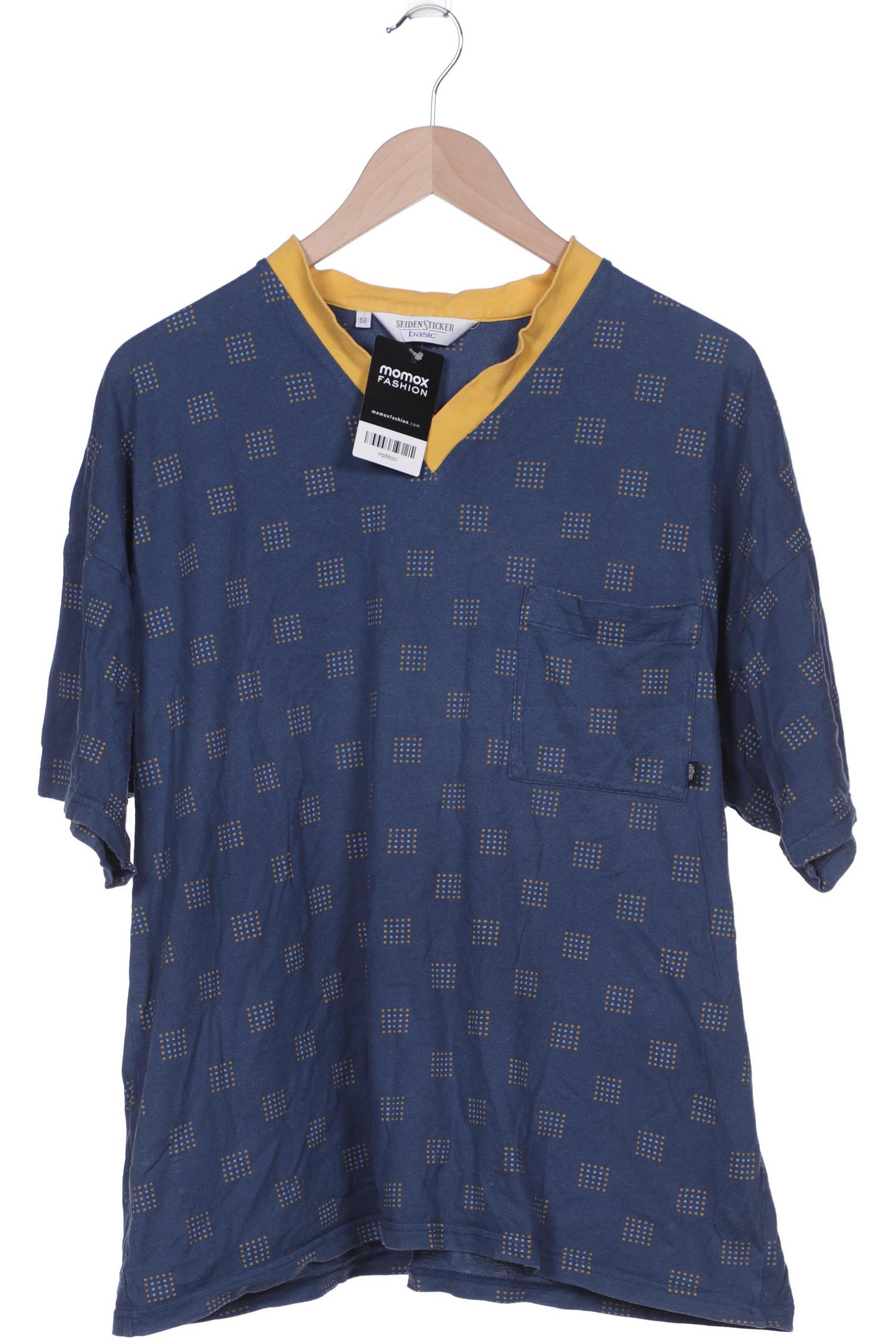 

Seidensticker Herren T-Shirt, blau, Gr. 52