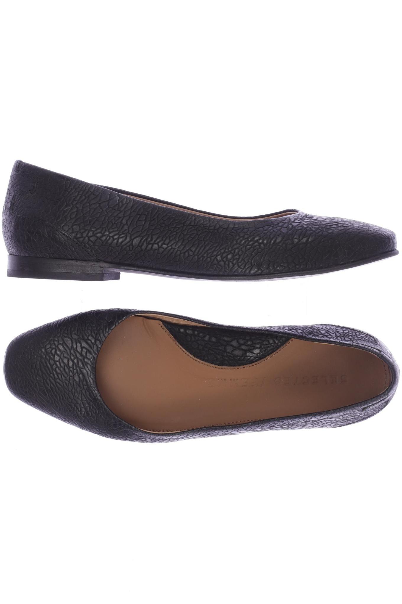 Thumbnail - Selected Damen Ballerinas, schwarz, Gr. 37