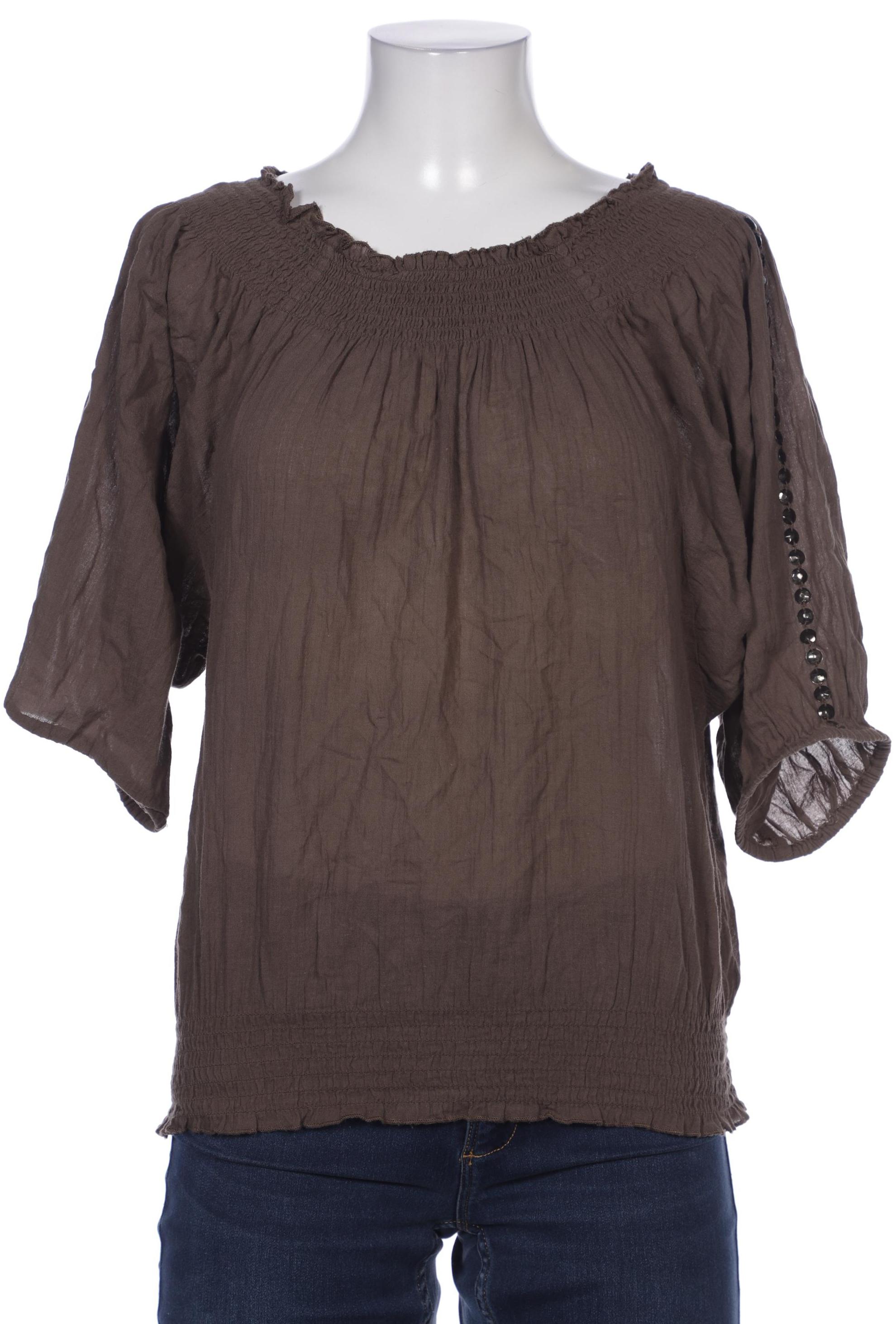 

Selected Damen Bluse, braun, Gr. 42