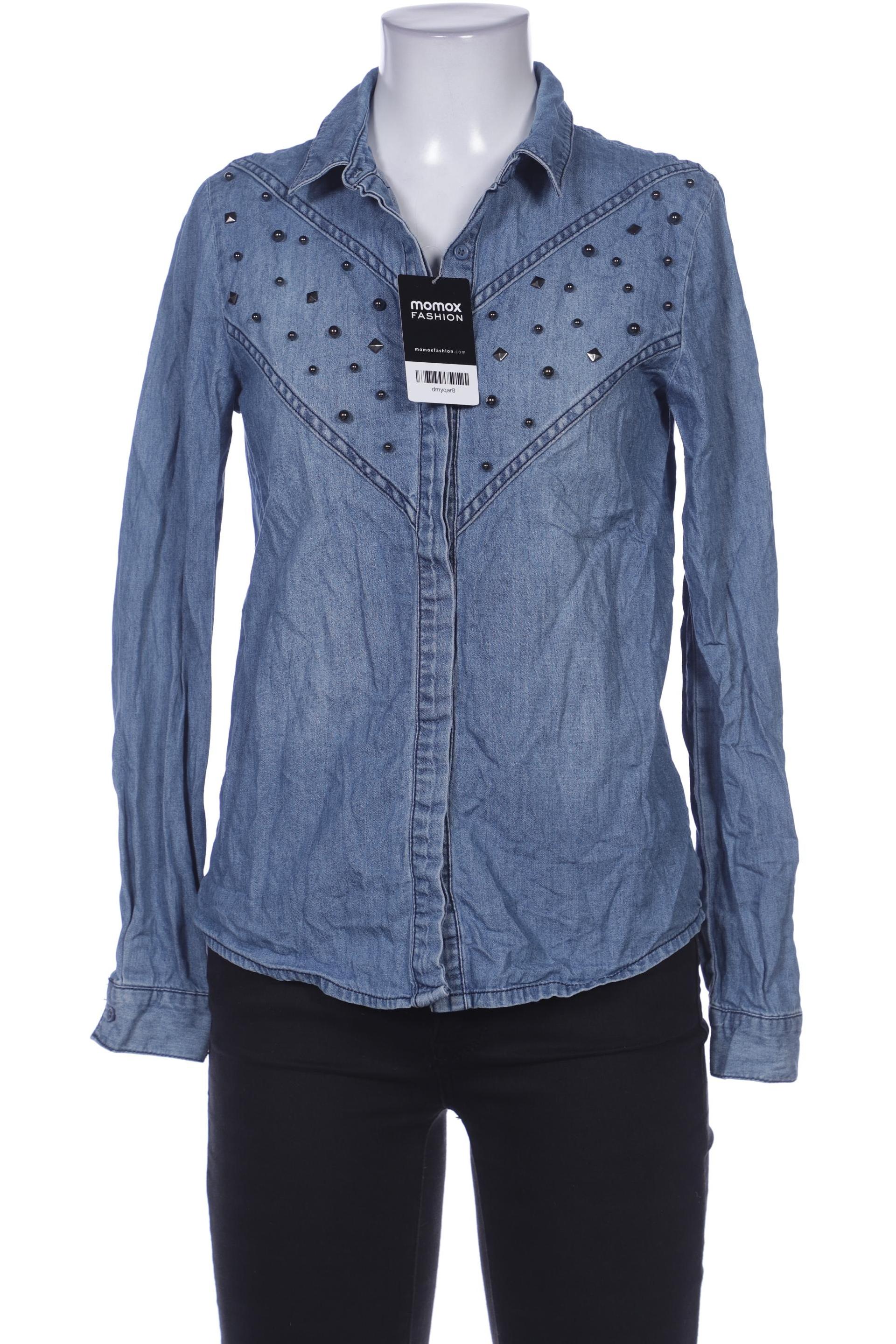 

Selected Damen Bluse, blau, Gr. 34