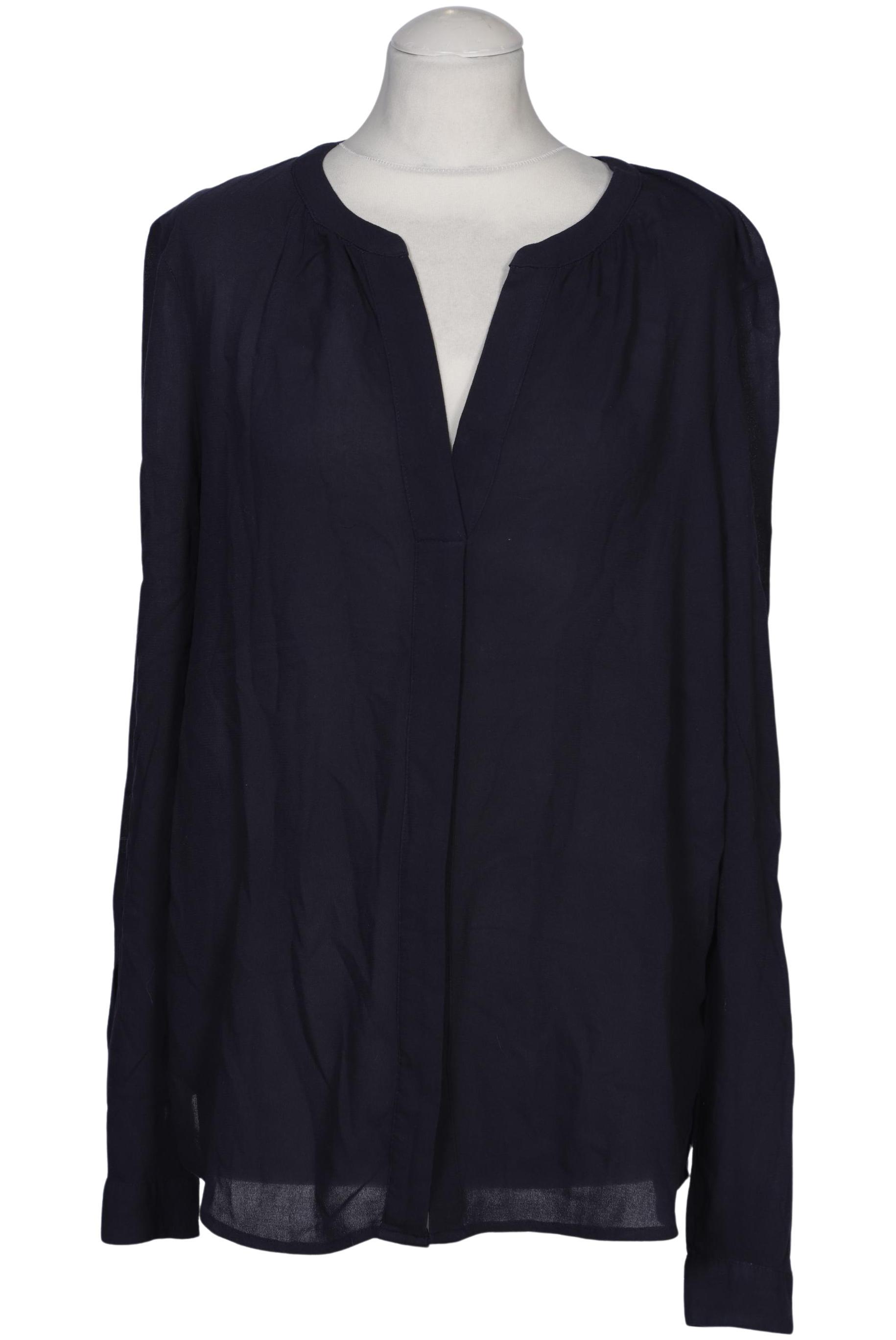 

Selected Damen Bluse, marineblau, Gr. 36