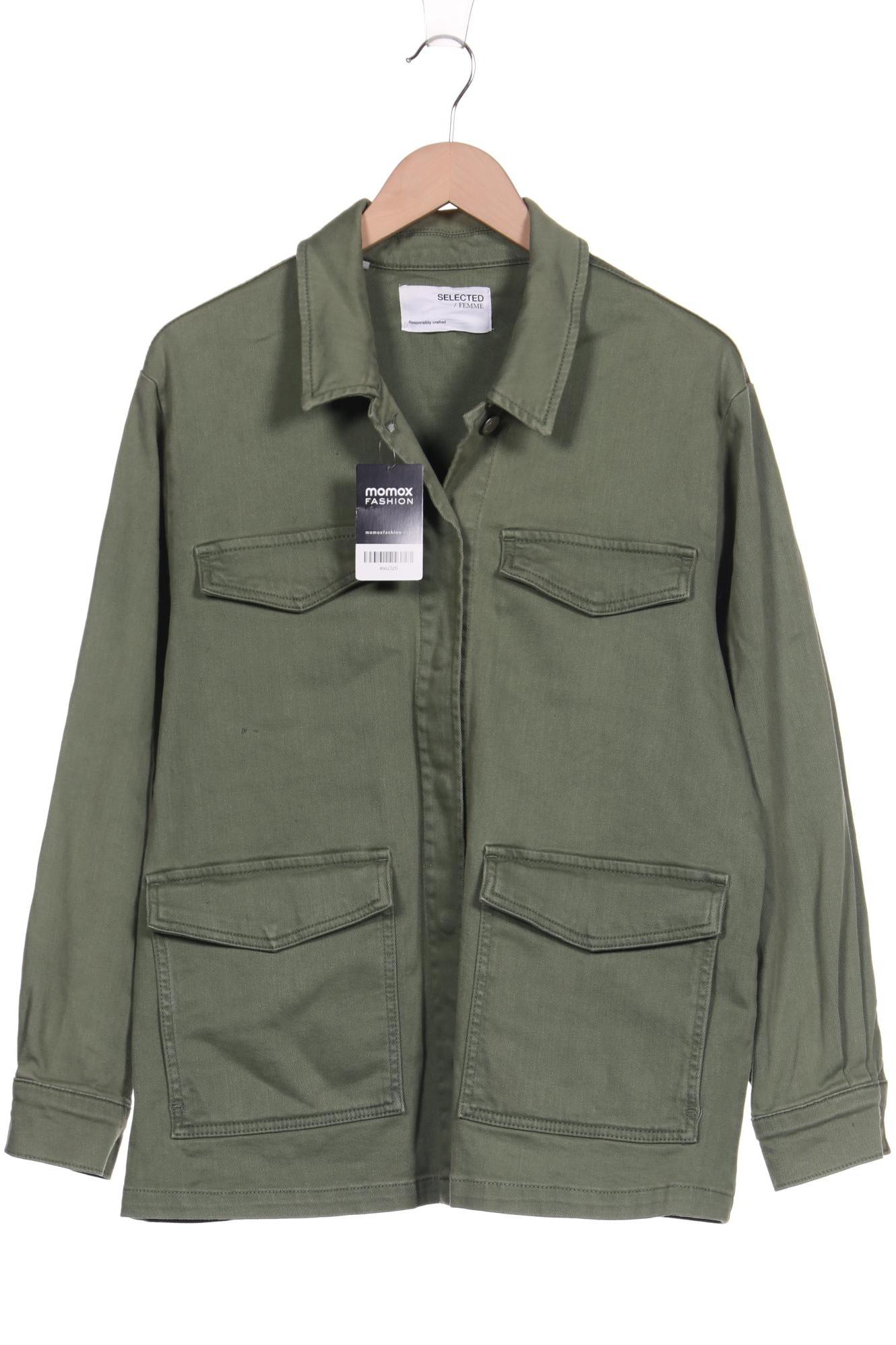 

SELECTED Damen Jacke, grün