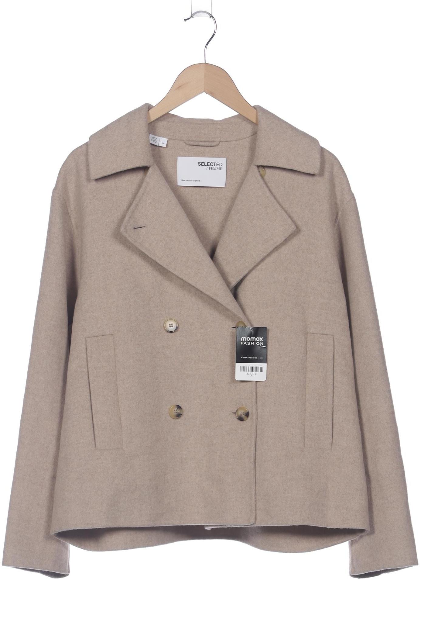 

Selected Damen Jacke, beige, Gr. 42