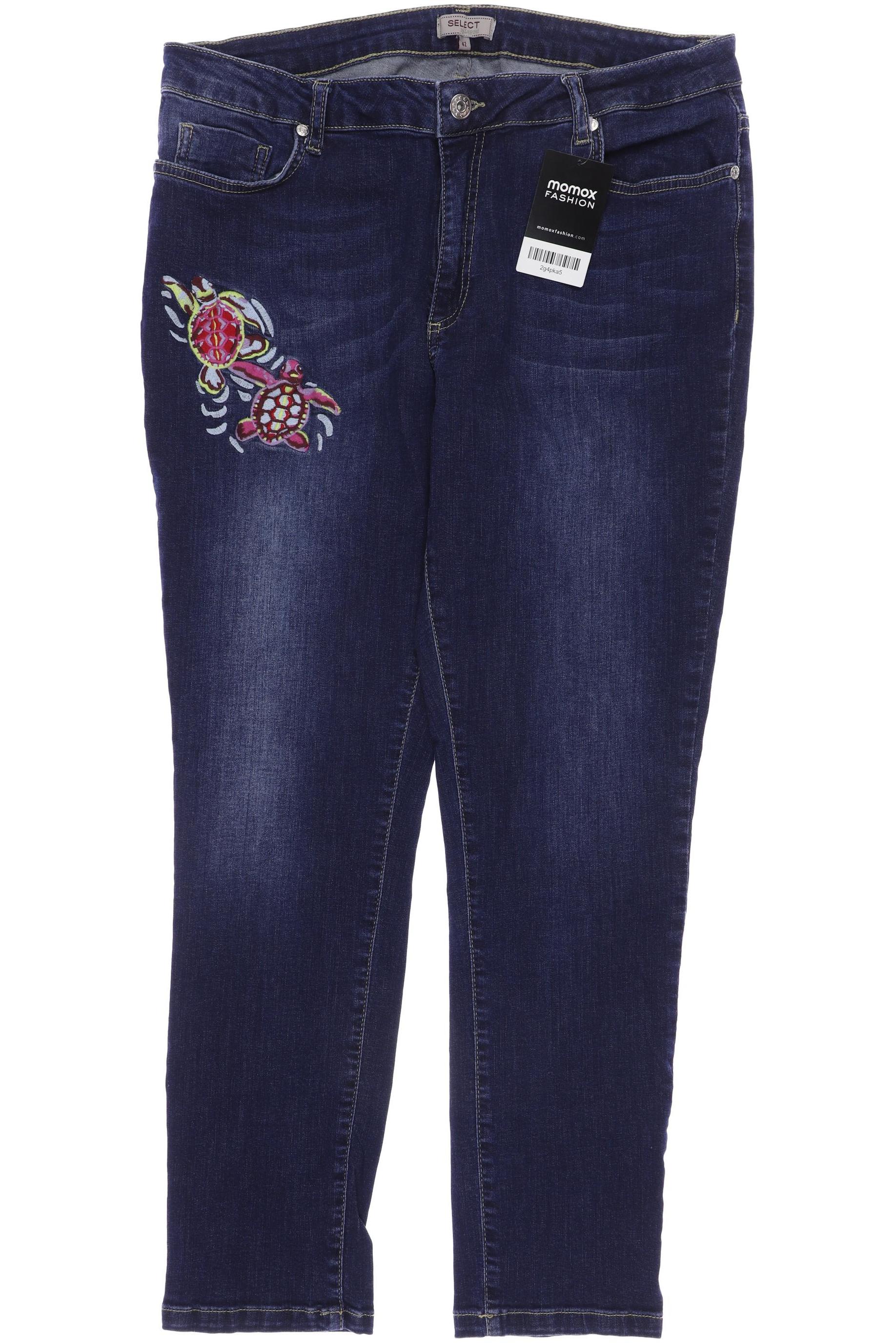 

SELECTED Damen Jeans, marineblau