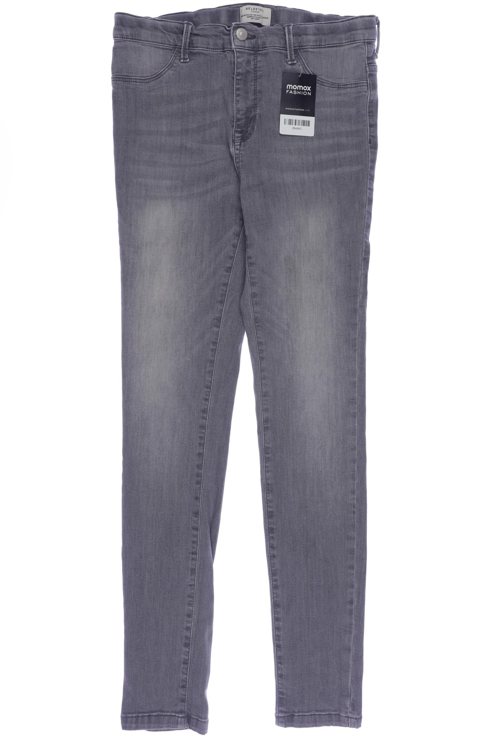 

Selected Damen Jeans, grau, Gr. 40