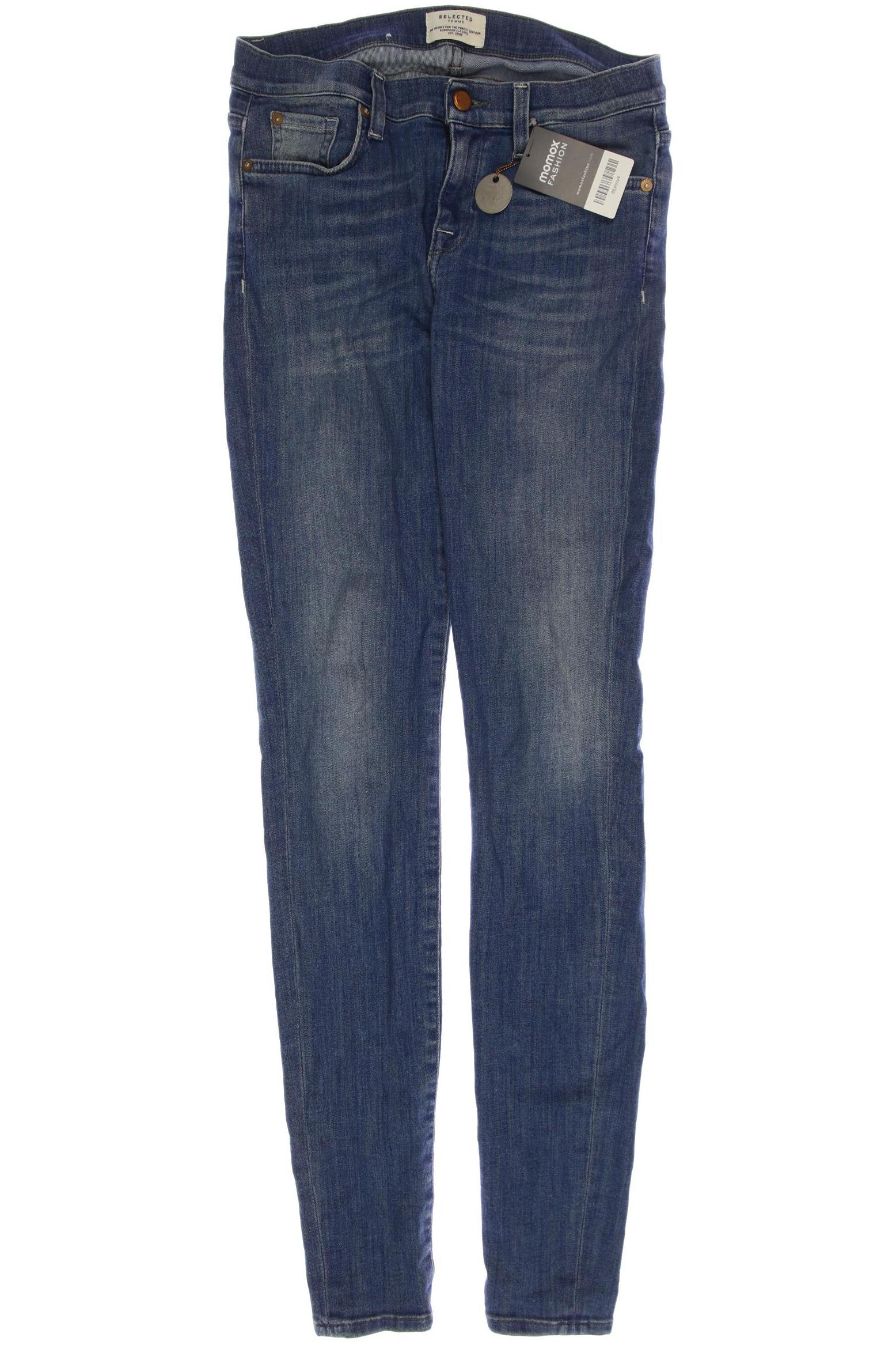 

SELECTED Damen Jeans, blau