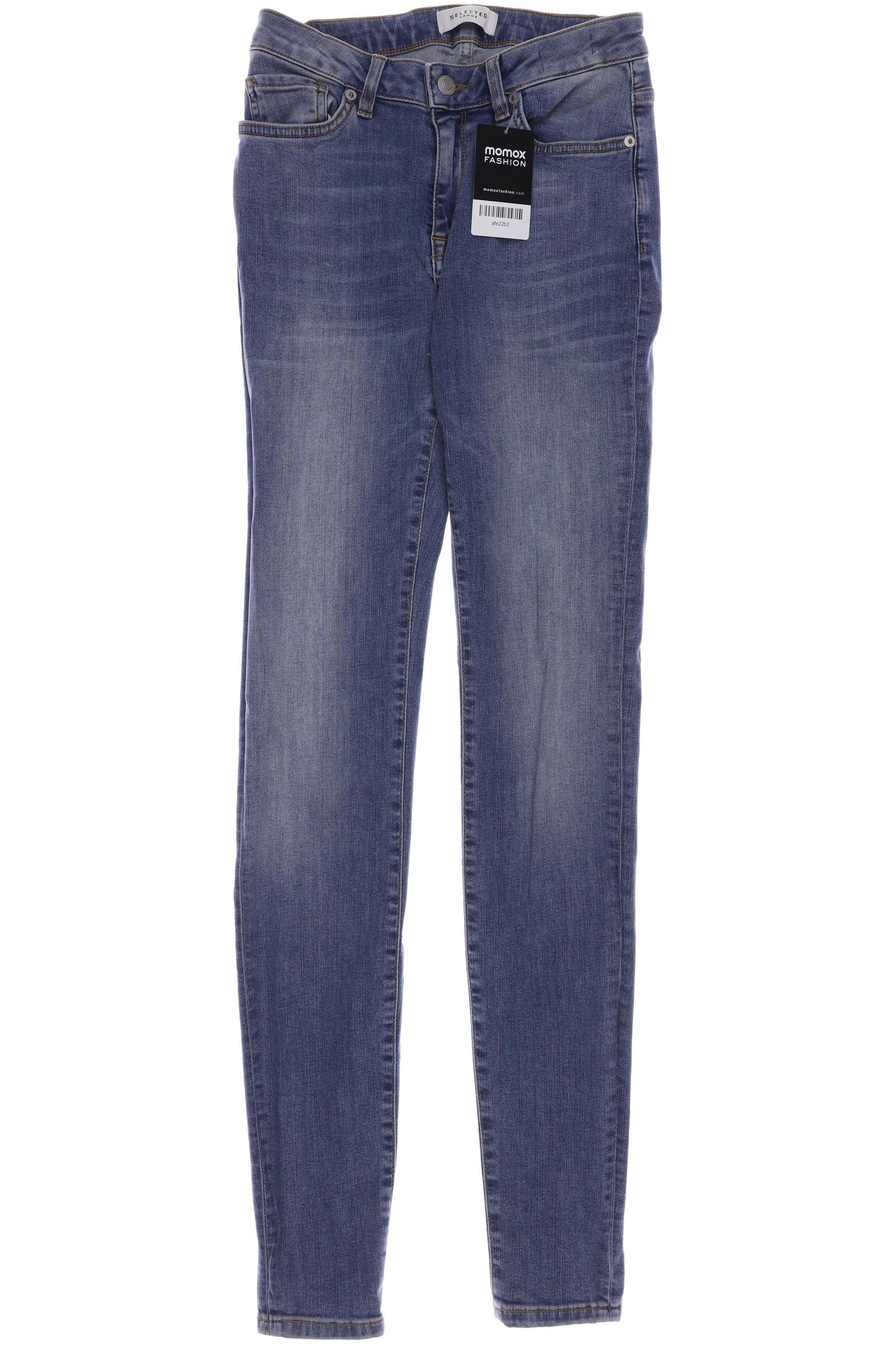 

SELECTED Damen Jeans, blau