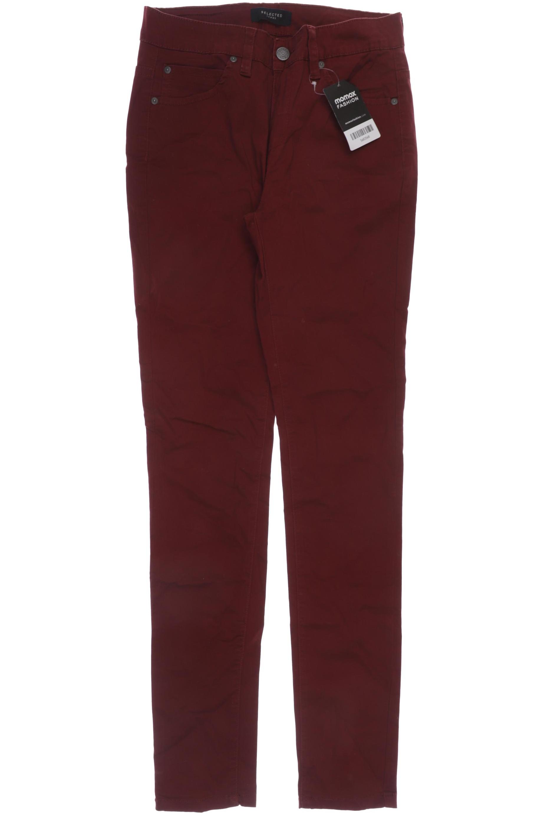 

SELECTED Damen Jeans, bordeaux