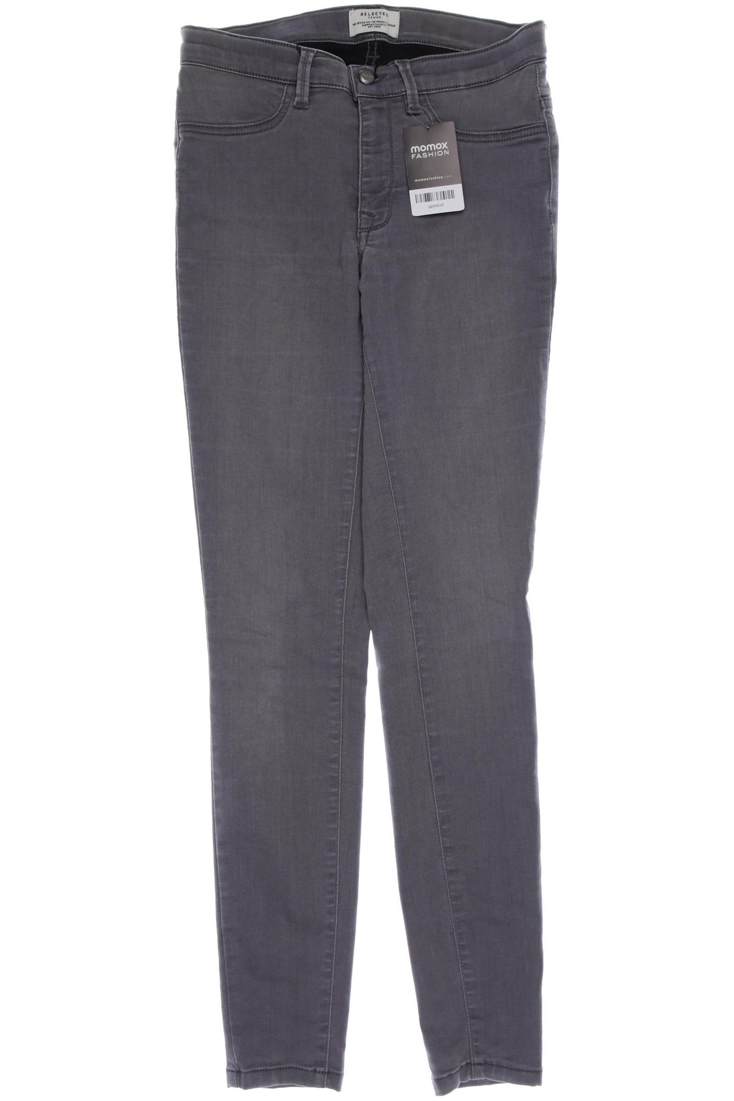 

SELECTED Damen Jeans, grau