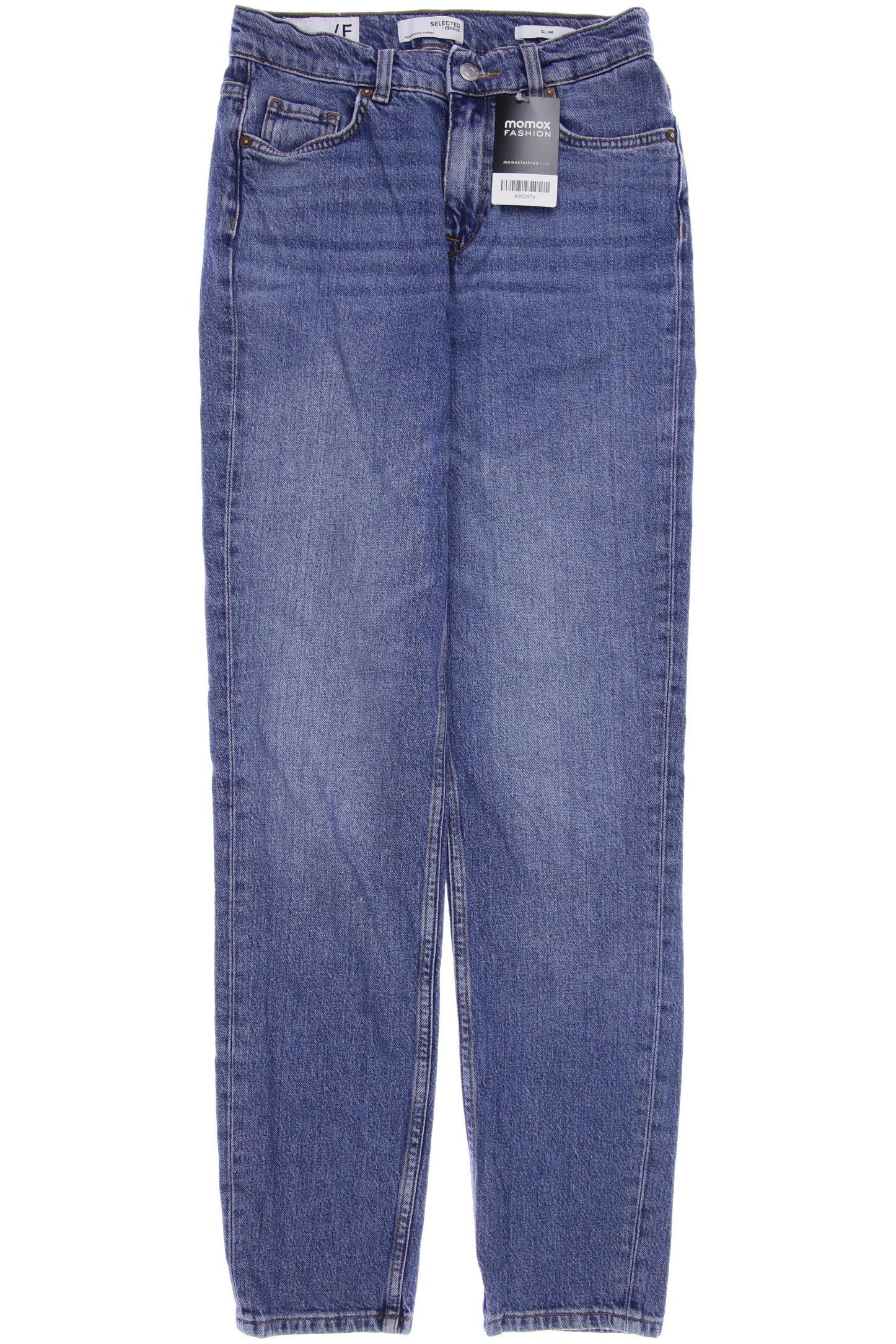 

SELECTED Damen Jeans, blau