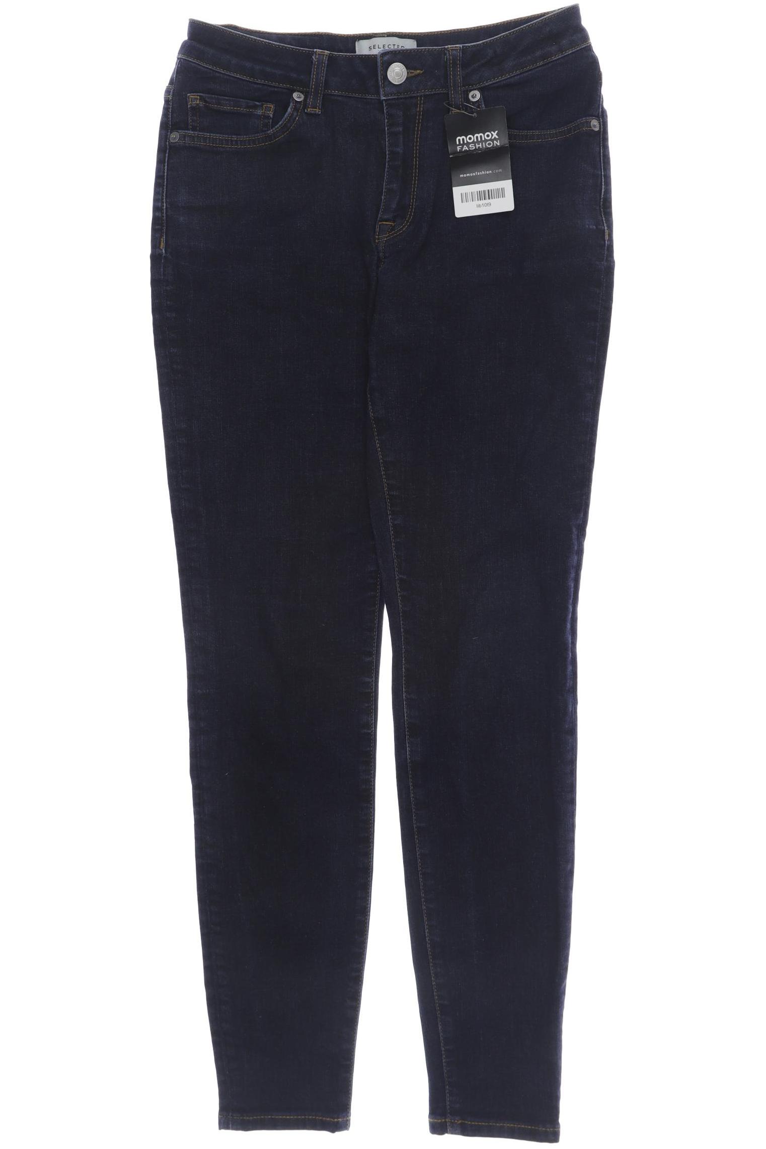 

SELECTED Damen Jeans, marineblau