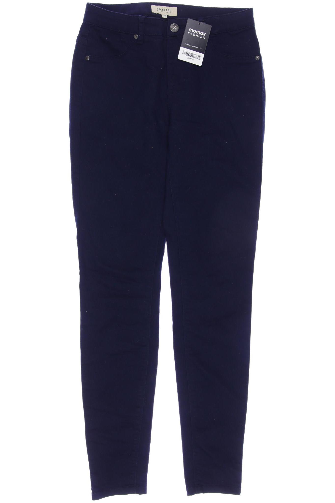 

SELECTED Damen Jeans, marineblau