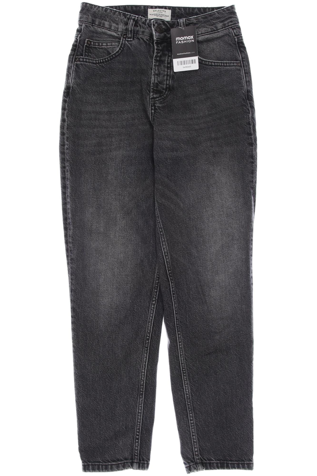 

Selected Damen Jeans, grau, Gr. 25