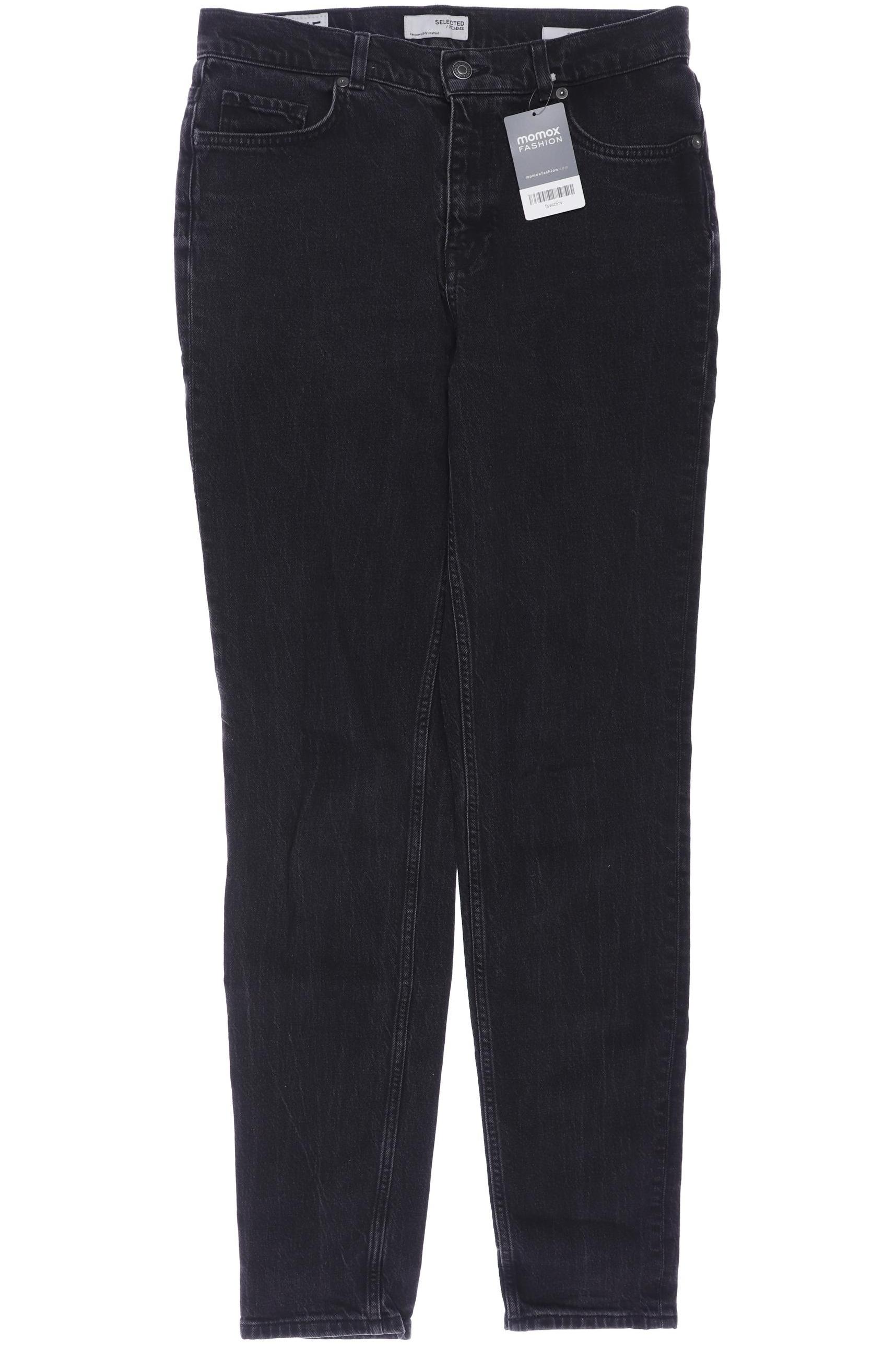 

Selected Damen Jeans, grau, Gr. 30