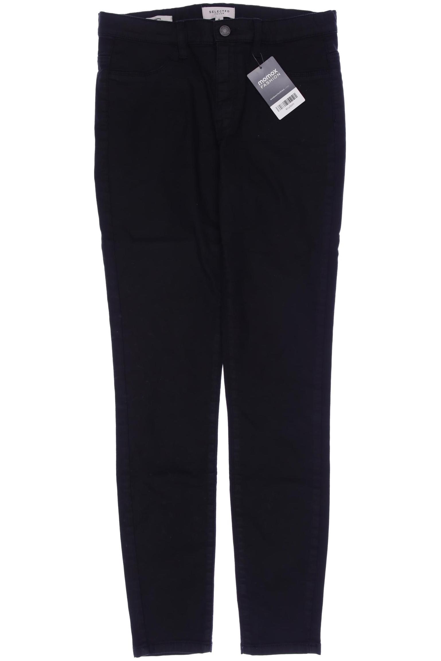 

Selected Damen Jeans, schwarz, Gr. 40