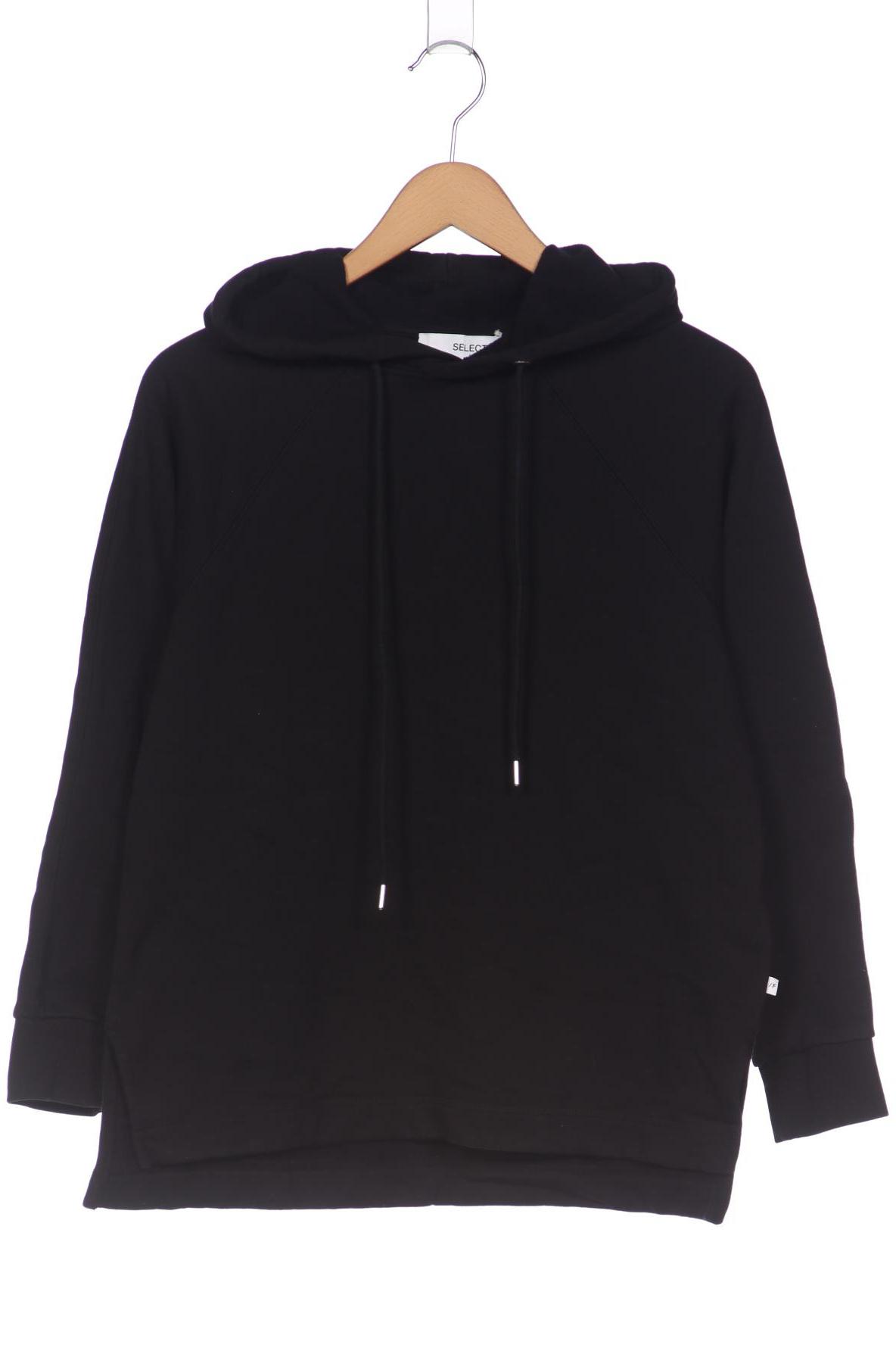 

Selected Damen Kapuzenpullover, schwarz, Gr. 34