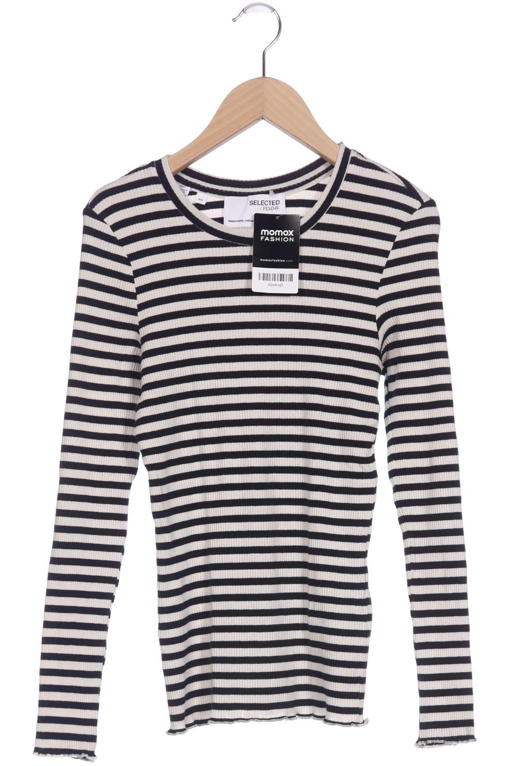 

Selected Damen Langarmshirt, schwarz, Gr. 36
