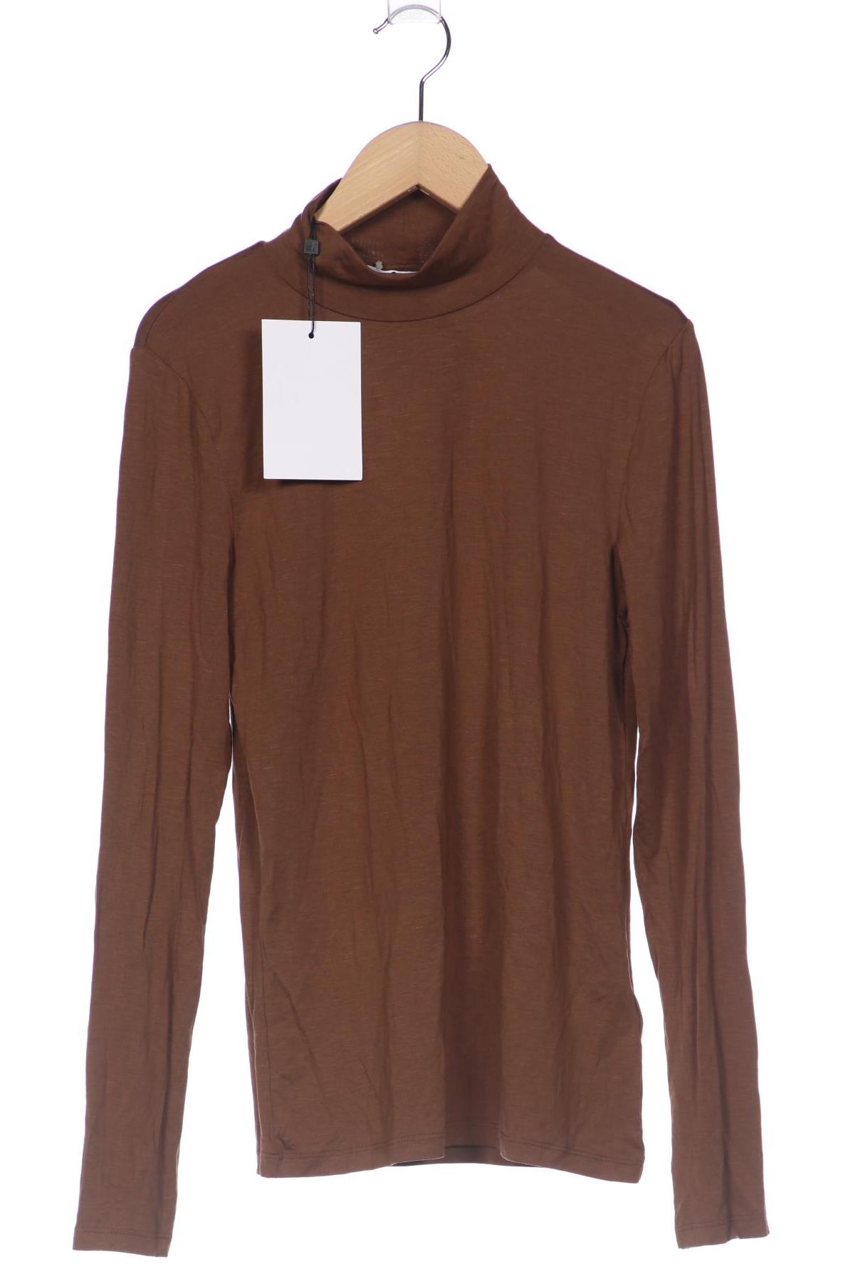 

SELECTED Damen Langarmshirt, braun