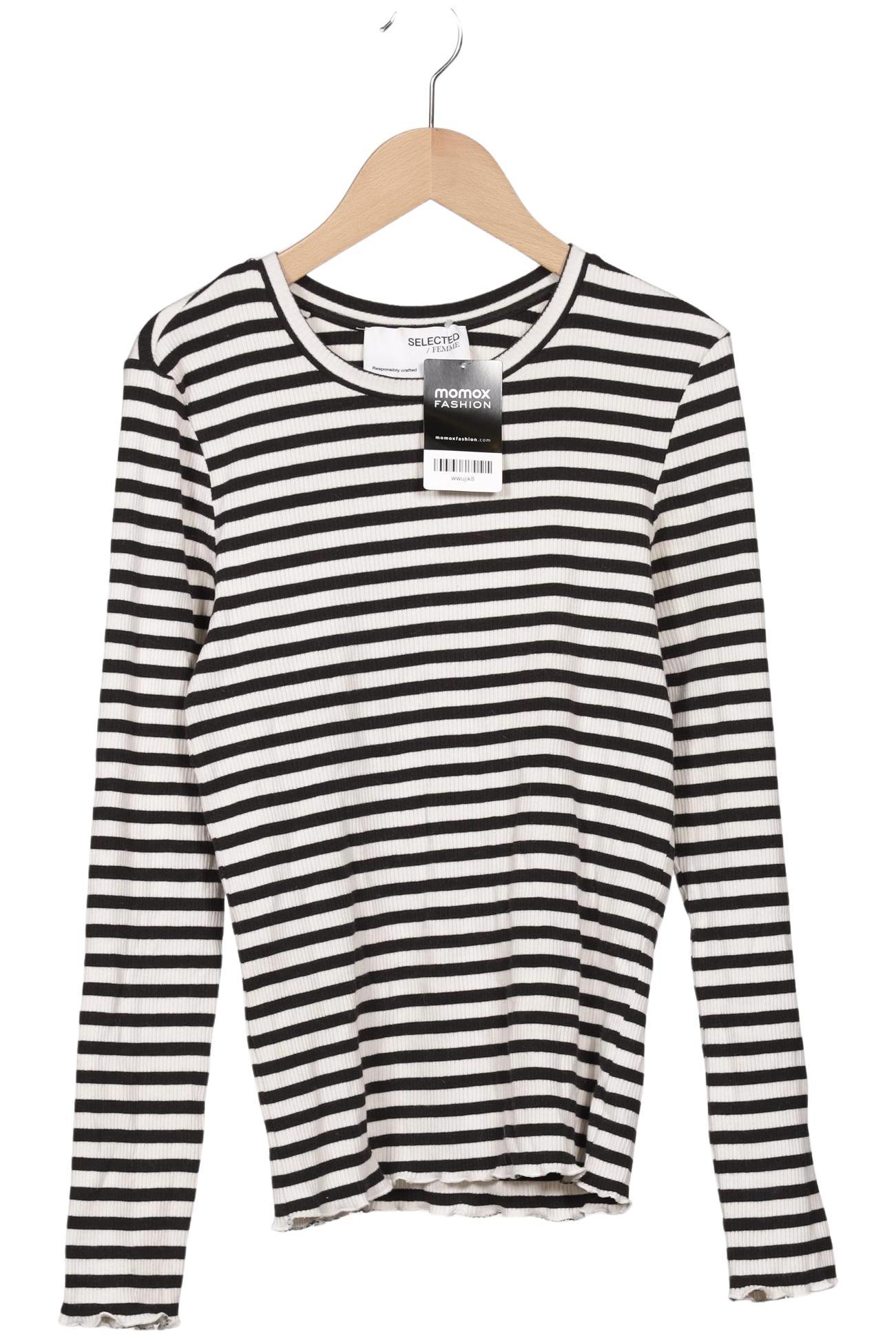 

Selected Damen Langarmshirt, mehrfarbig, Gr. 36