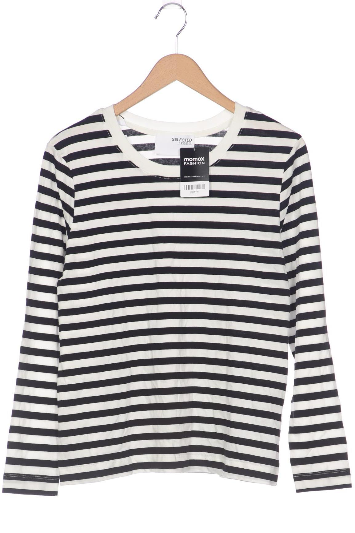 

Selected Damen Langarmshirt, schwarz, Gr. 38