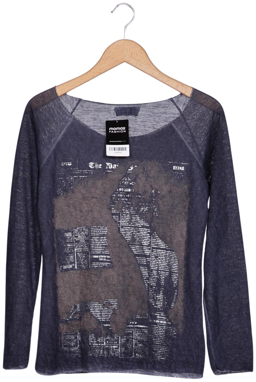 

Selected Damen Langarmshirt, grau, Gr. 42