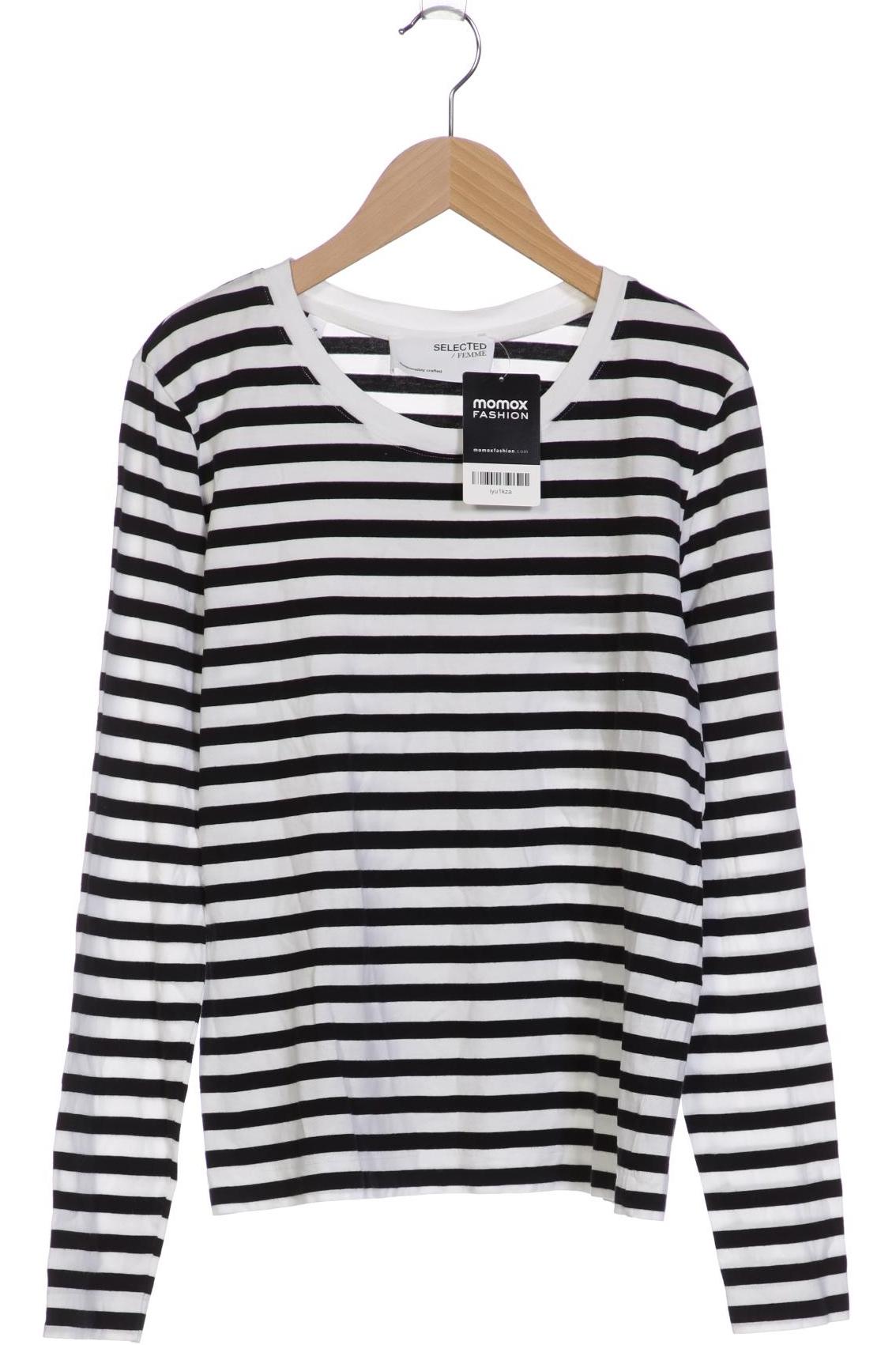 

Selected Damen Langarmshirt, schwarz, Gr. 36