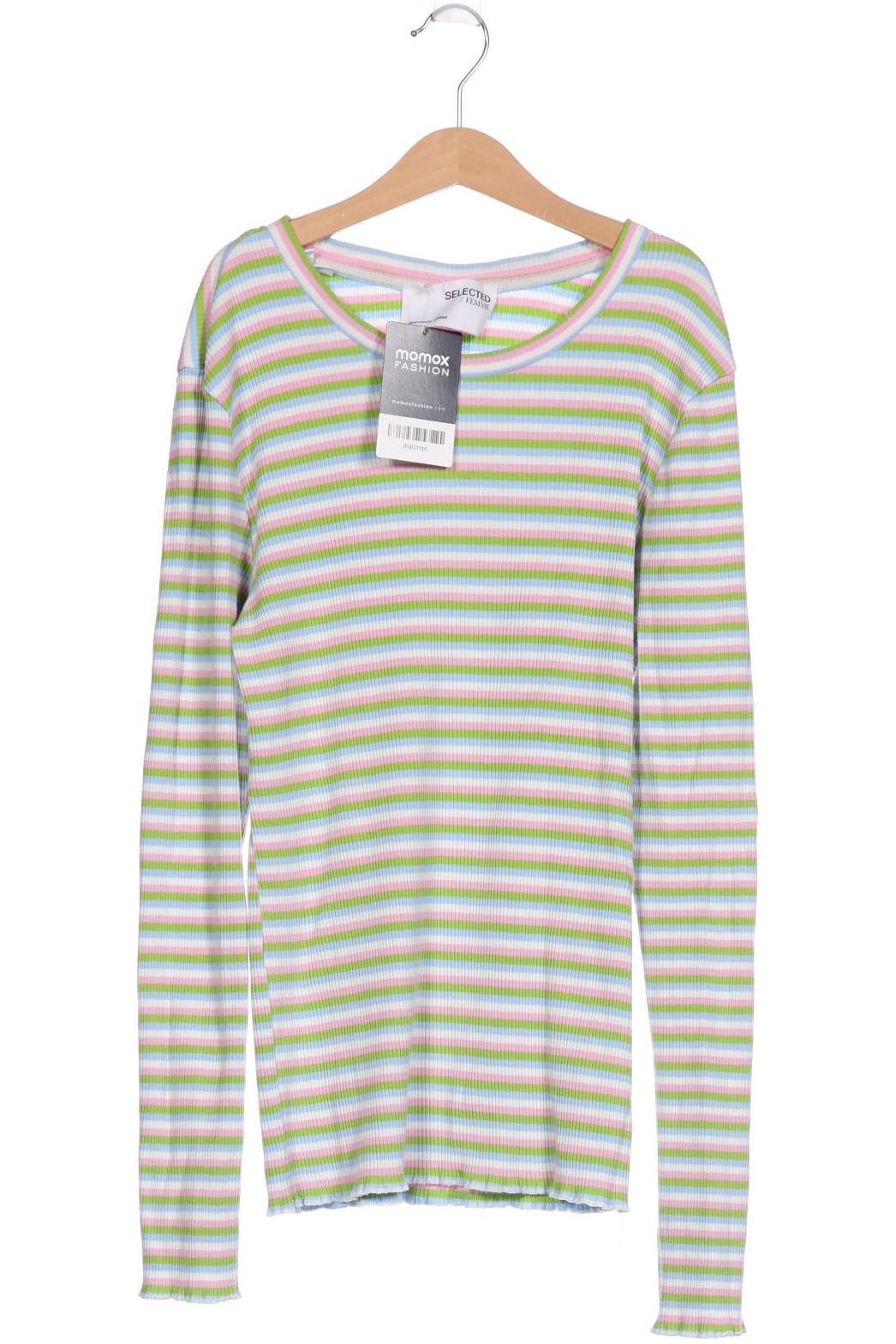 

SELECTED Damen Langarmshirt, mehrfarbig