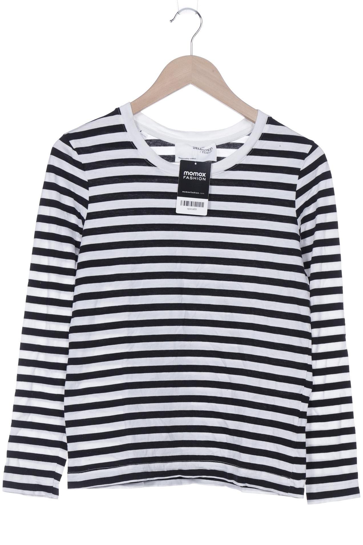 

Selected Damen Langarmshirt, schwarz, Gr. 34