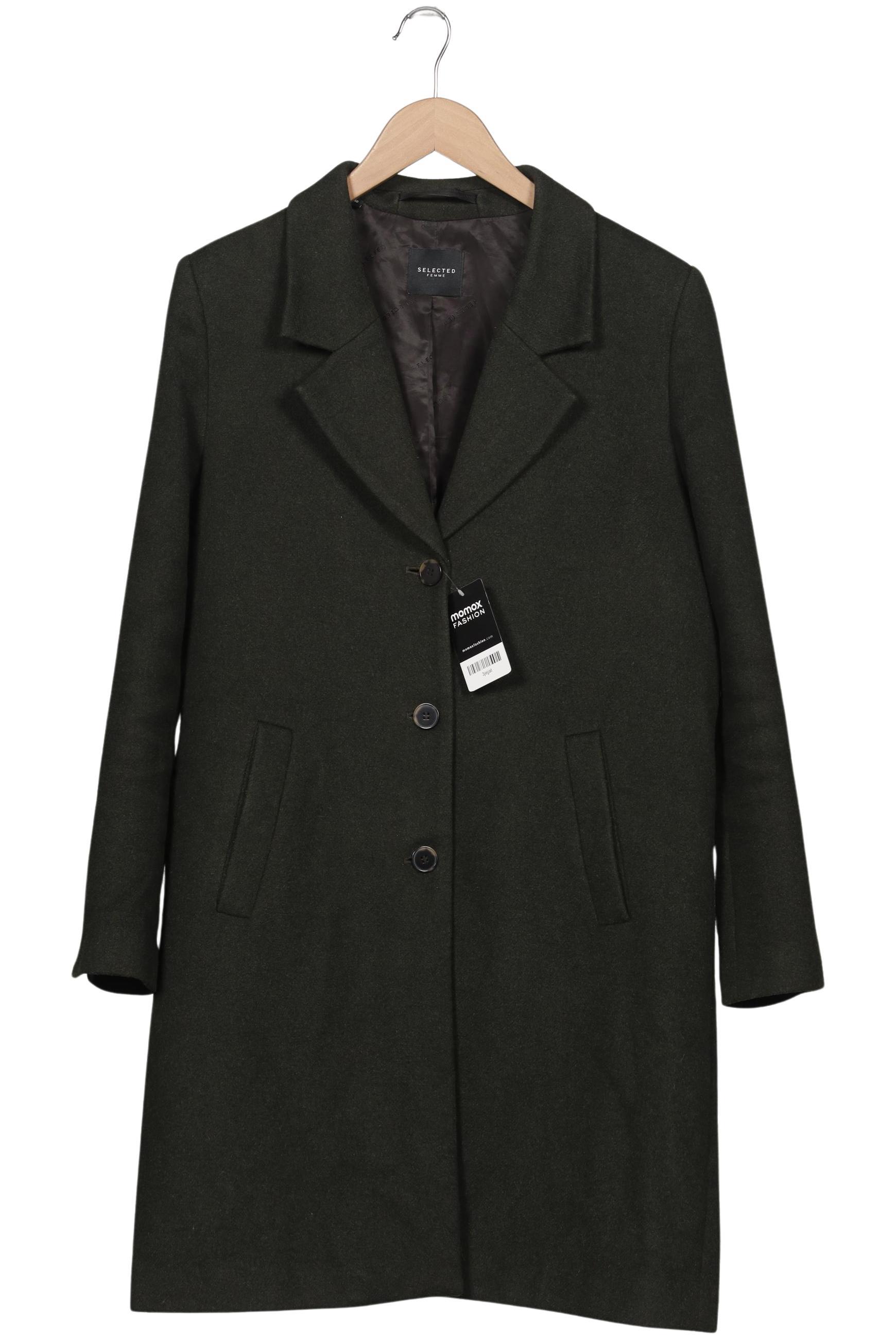 

Selected Damen Mantel, grün, Gr. 40