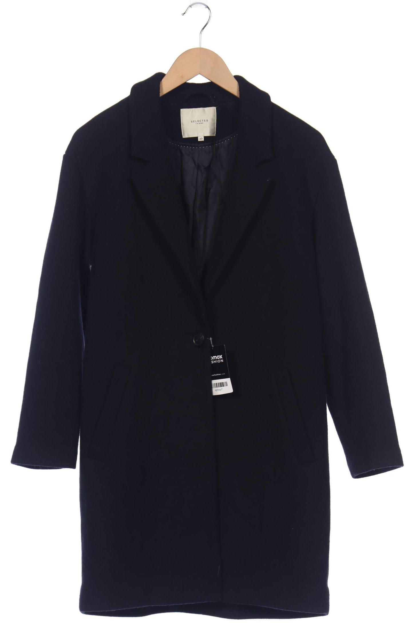 

SELECTED Damen Mantel, marineblau