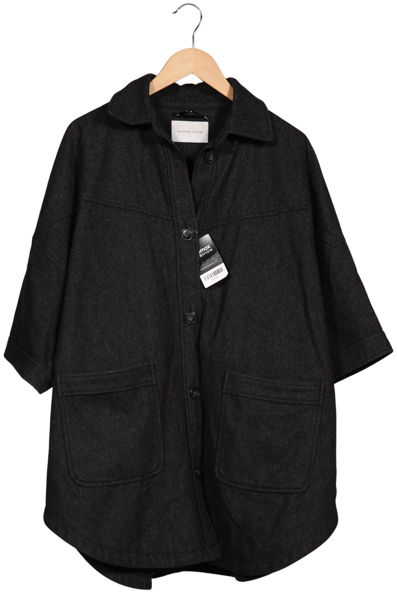 

Selected Damen Mantel, grau, Gr. 36