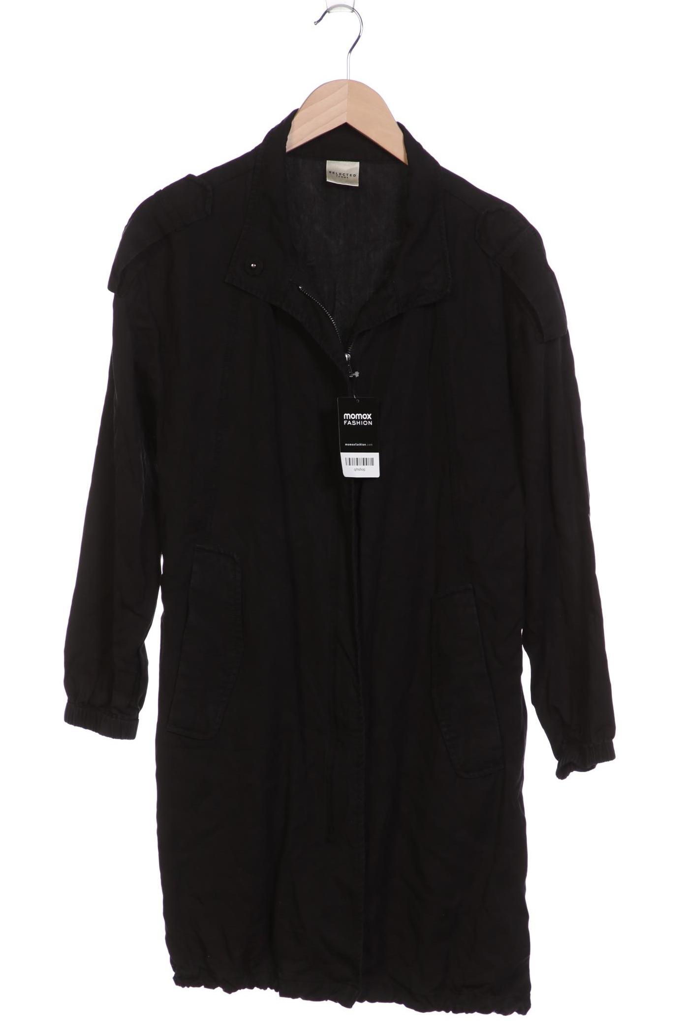 

Selected Damen Mantel, schwarz, Gr. 34