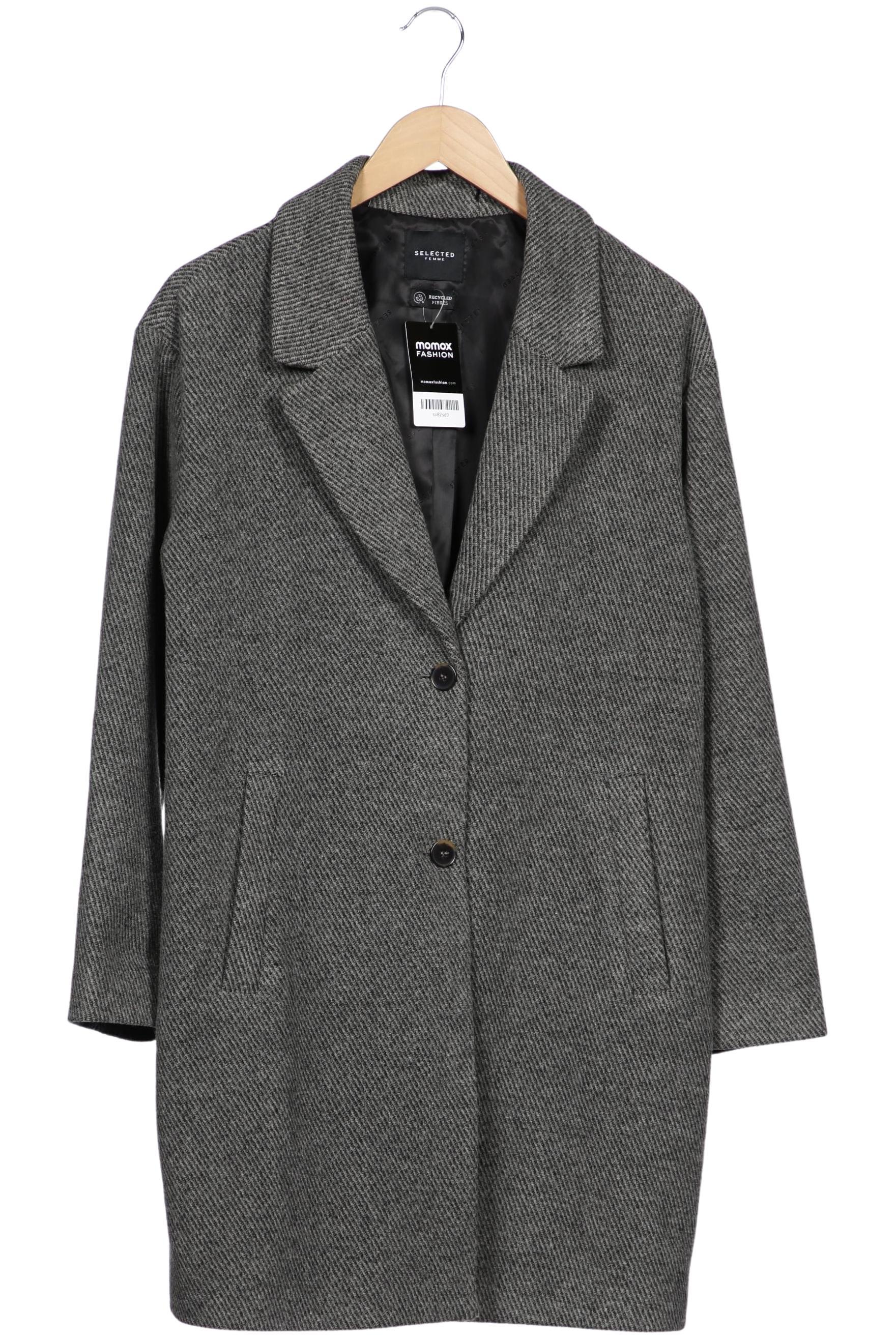 

Selected Damen Mantel, grau, Gr. 46
