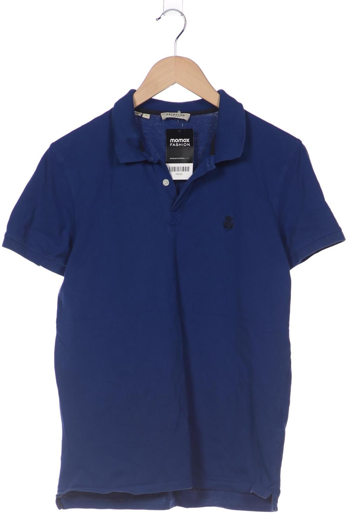 

Selected Damen Poloshirt, blau, Gr. 42