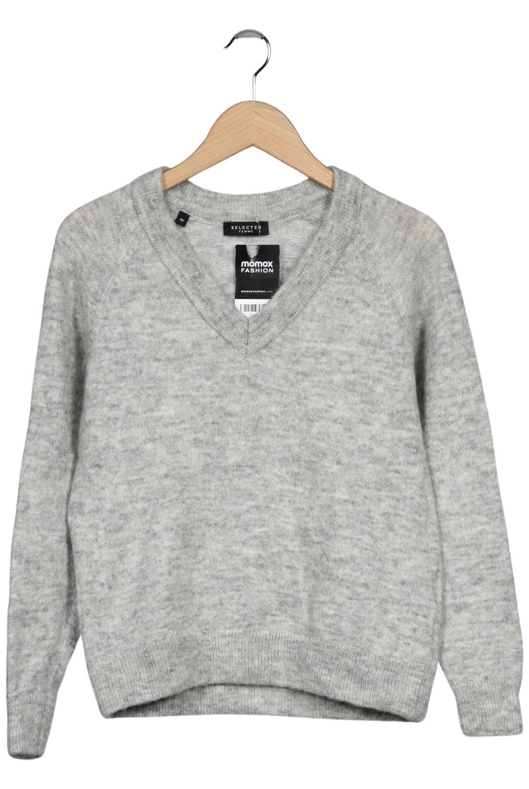 

Selected Damen Pullover, grau, Gr. 34