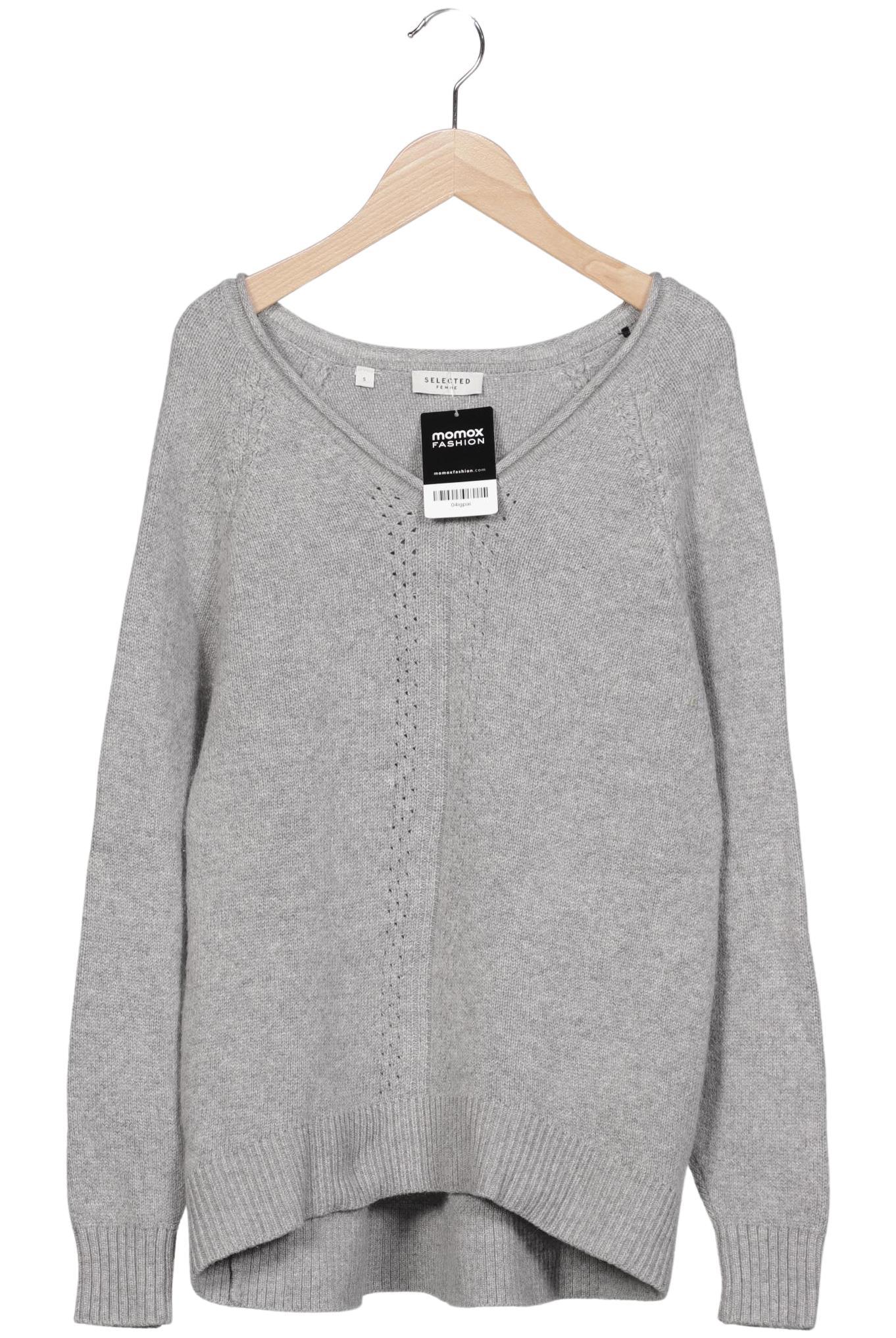 

Selected Damen Pullover, grau, Gr. 36