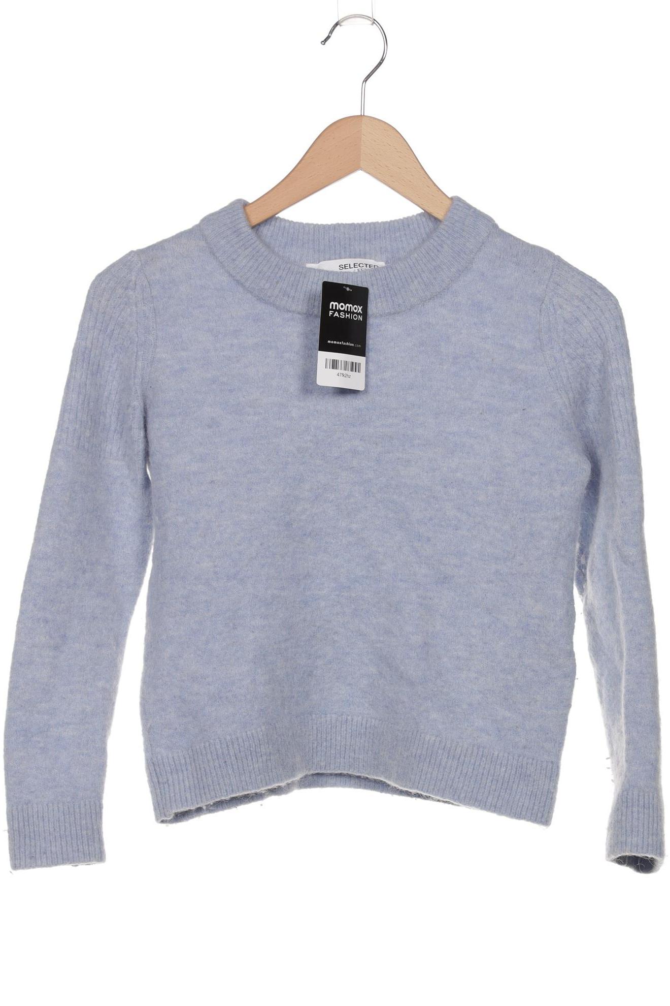 

Selected Damen Pullover, hellblau, Gr. 36