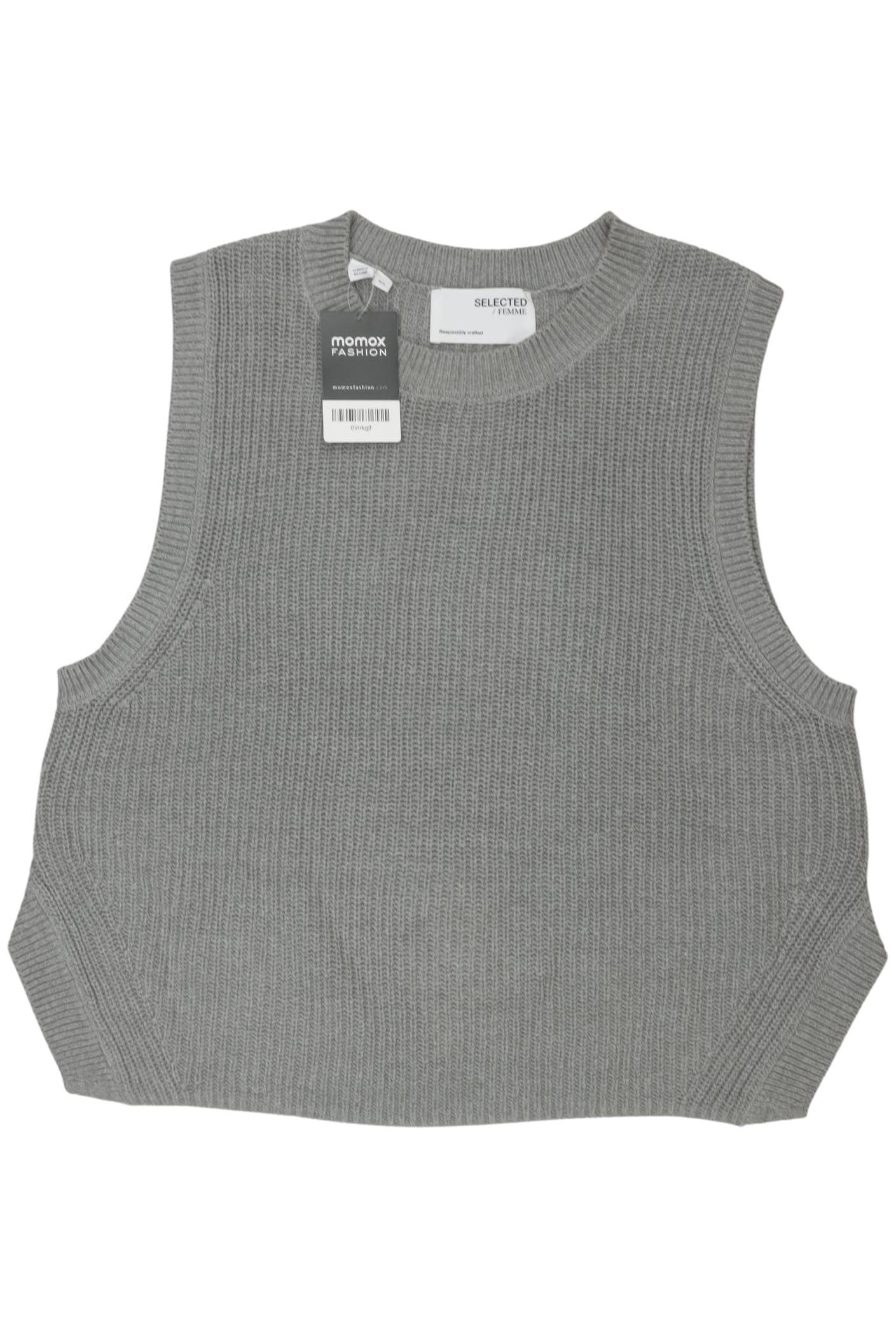 

Selected Damen Pullover, grau, Gr. 42