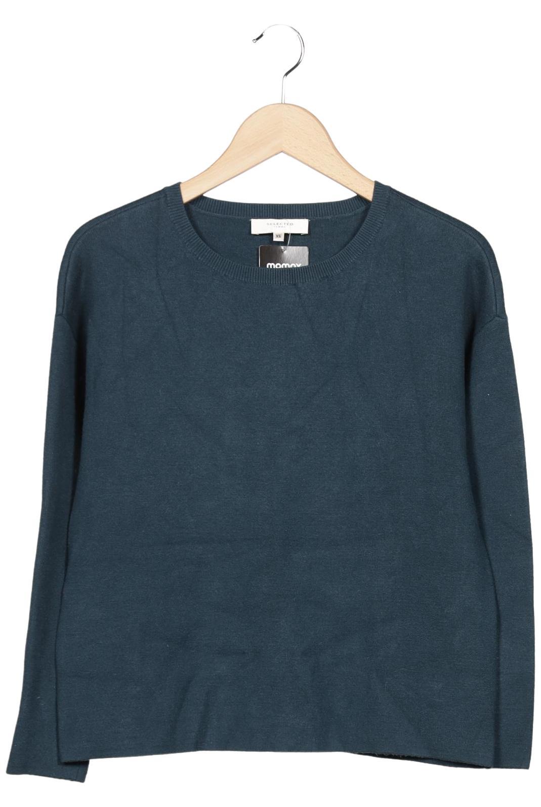 

Selected Damen Pullover, marineblau, Gr. 34