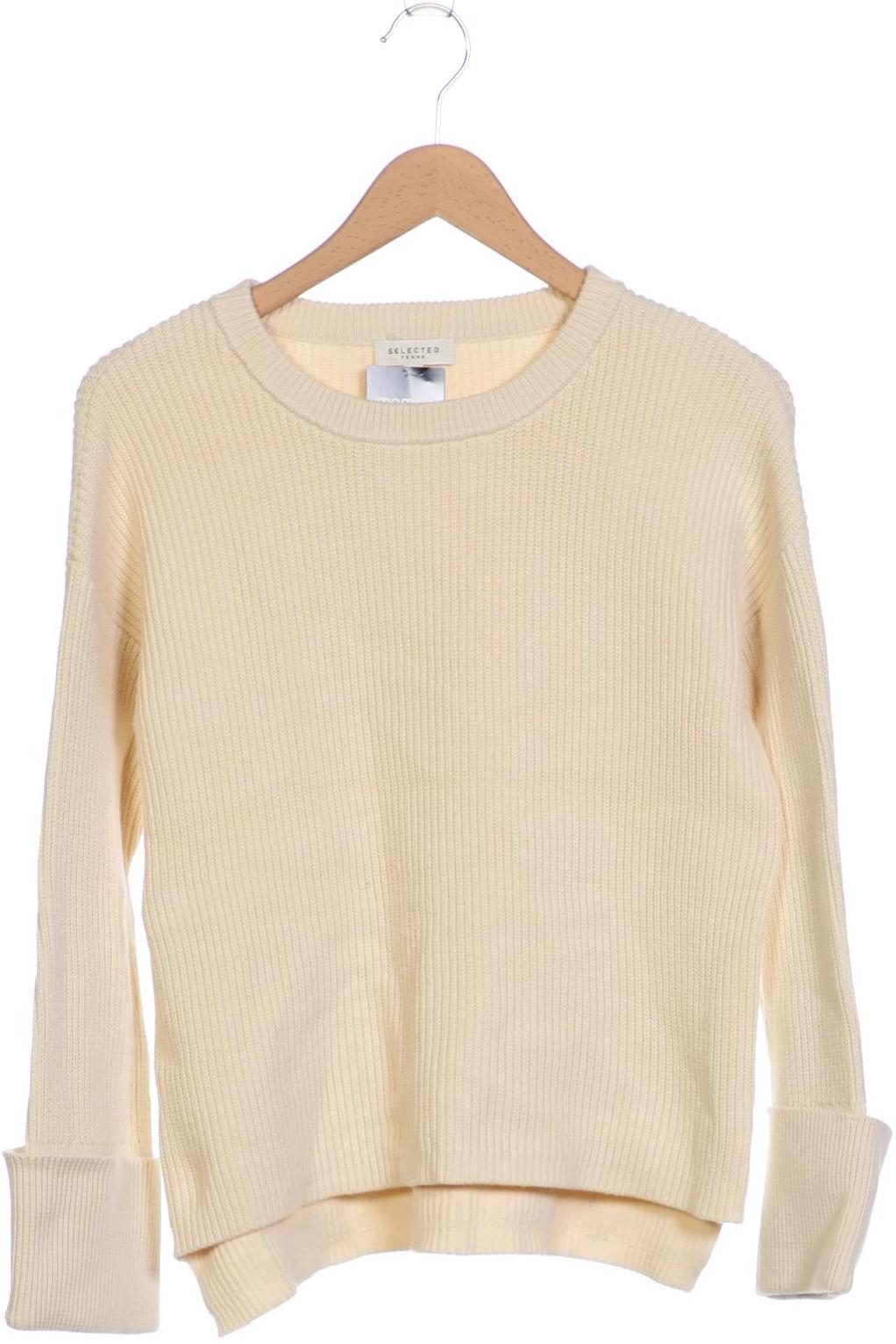 

SELECTED Damen Pullover, cremeweiß